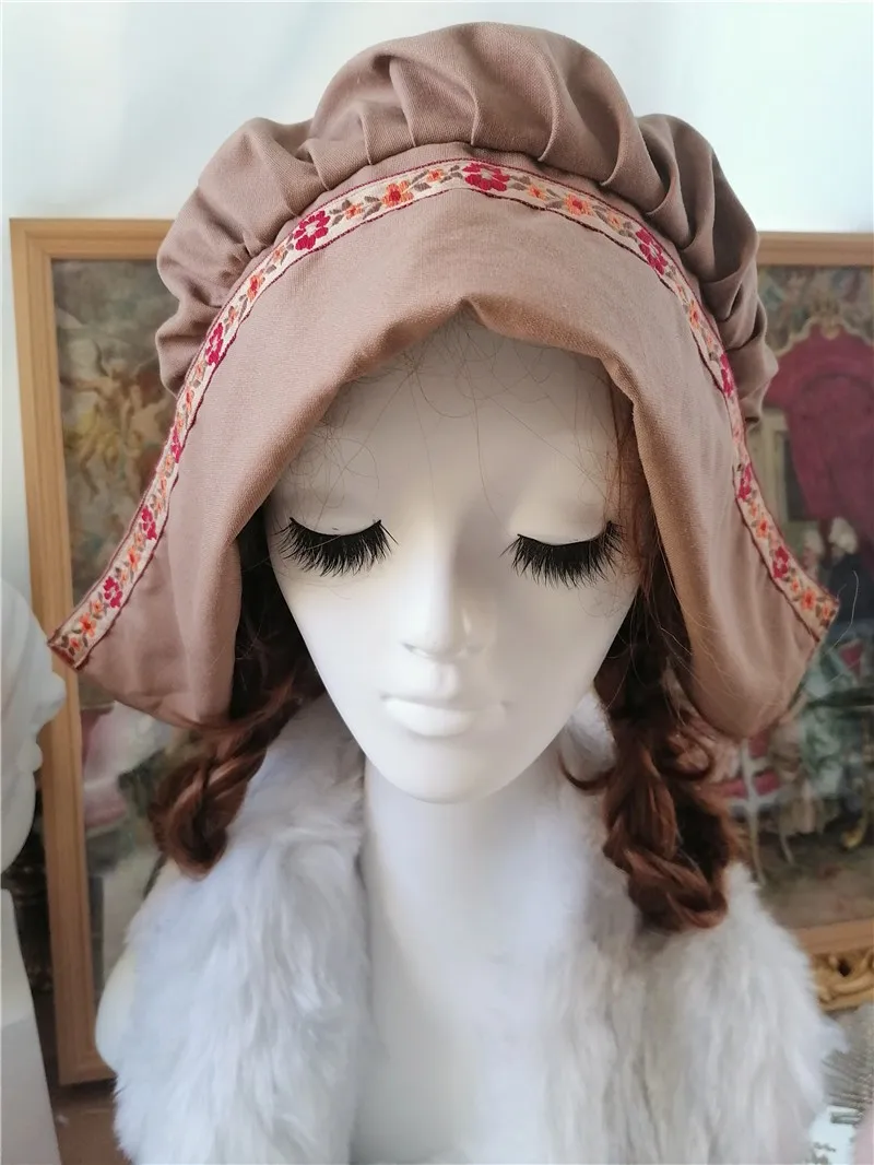 Cosplay Maid Hats Bonnet Medieval Vintage Women's Caps Photo props Girls Ladies Jacquard customization accepted
Cosplay Maid Hats Bonnet Medieval Vintage Women's Caps Photo props Girls Ladies Jacquard customization accepted
