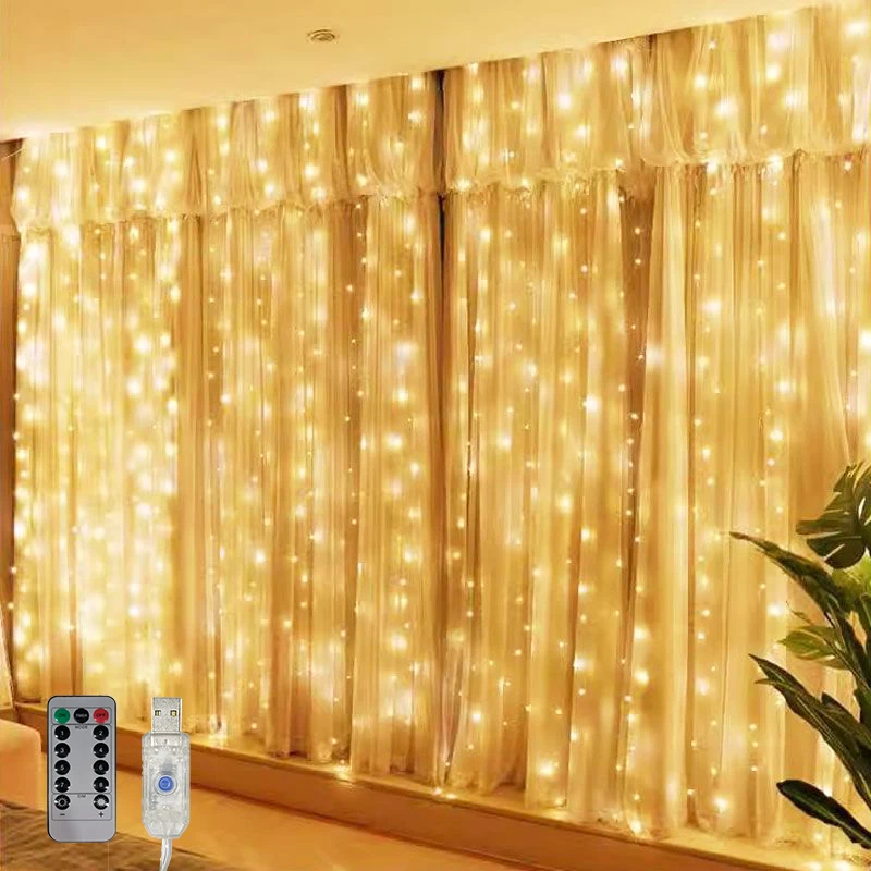8-режимные гирлянды для штор с питанием от USB и дистанционным управлением — светодиодные фоновые декоративные светильники, идеально подходящие для свадеб, Хэллоуина, Рождества
8-режимные гирлянды для штор с питанием от USB и дистанционным управлением — светодиодные фоновые декоративные светильники, идеально подходящие для свадеб, Хэллоуина, Рождества