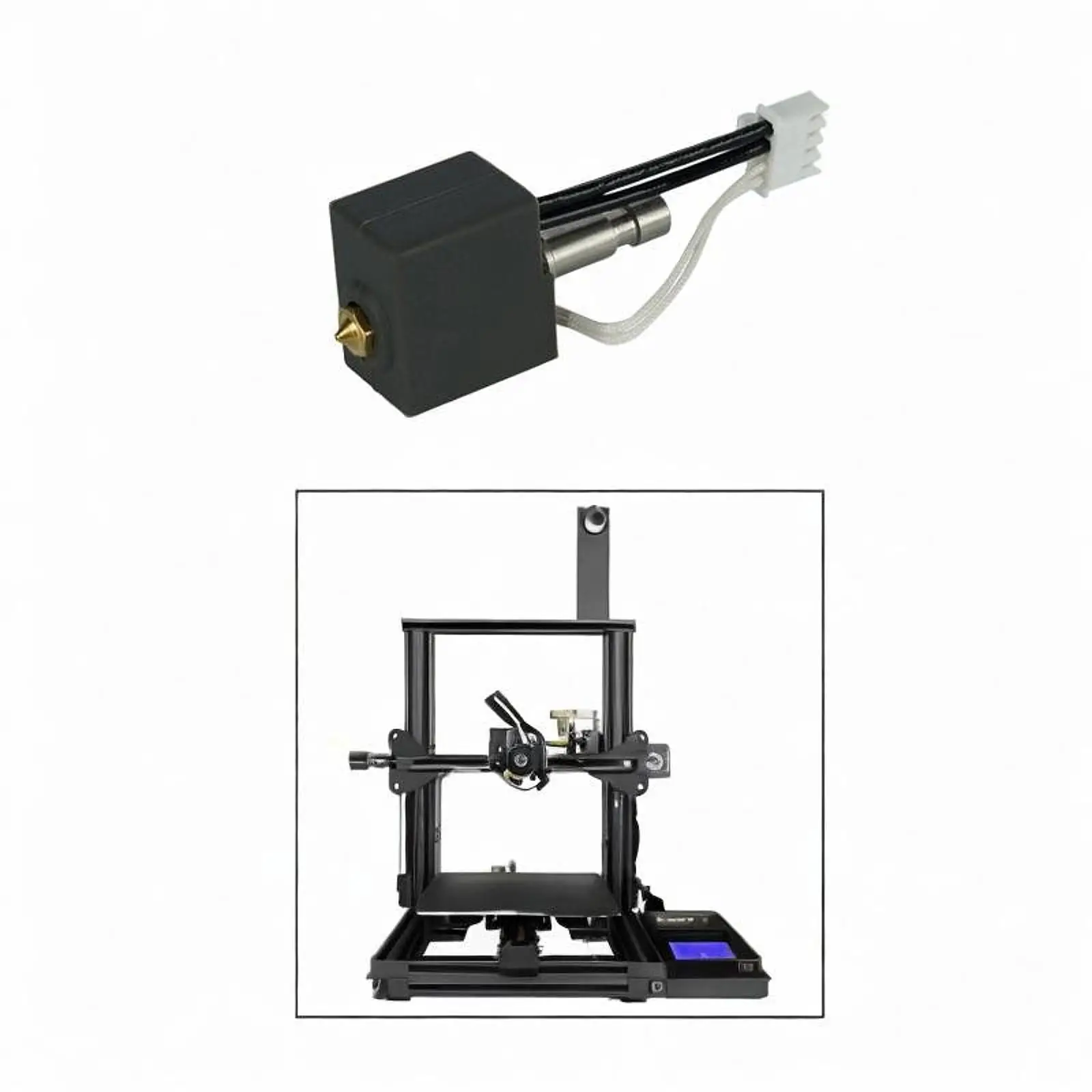 Комплект экструдера Hotend для 3D-принтера, простая установка, высокопроизводительная замена горячего конца для комбинированных аксессуаров для 3D-принтеров S1/S1
Комплект экструдера Hotend для 3D-принтера, простая установка, высокопроизводительная замена горячего конца для комбинированных аксессуаров для 3D-принтеров S1/S1