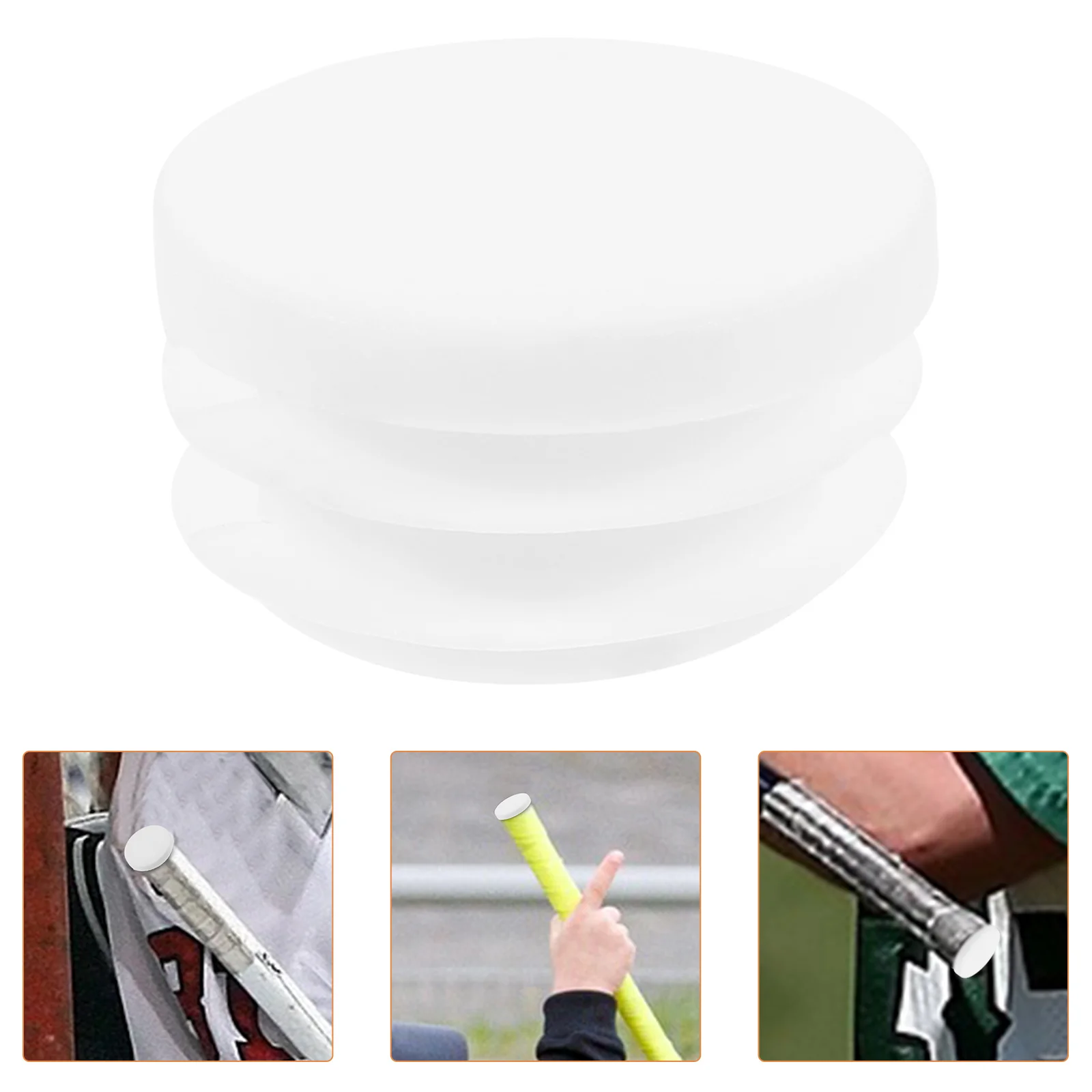 10Pcs Hockey Stick End Caps PP Plastic Stable Round Tube Protector Easy Install Replacement for Hockey Rod Butt End Cover
10Pcs Hockey Stick End Caps PP Plastic Stable Round Tube Protector Easy Install Replacement for Hockey Rod Butt End Cover