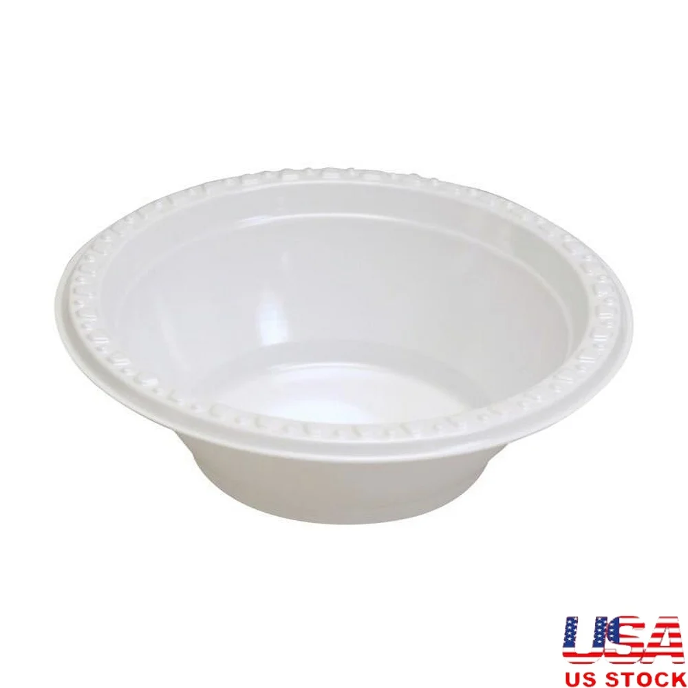 Durable Plastic Bowls Disposable Dinnerware 12 oz Pack of 125 Perfect Events Catering Parties and Outdoor Use
Durable Plastic Bowls Disposable Dinnerware 12 oz Pack of 125 Perfect Events Catering Parties and Outdoor Use