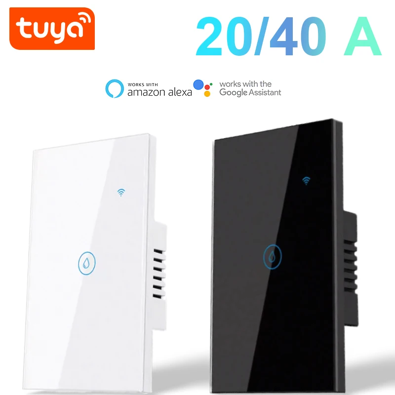 Умный водонагреватель Tuya Wi-Fi, сенсорный переключатель, тип 120, 20 А/40 А, 4000/8800 Вт, стандарт ЕС, голосовое управление, работа с Alexa Google Home
Умный водонагреватель Tuya Wi-Fi, сенсорный переключатель, тип 120, 20 А/40 А, 4000/8800 Вт, стандарт ЕС, голосовое управление, работа с Alexa Google Home