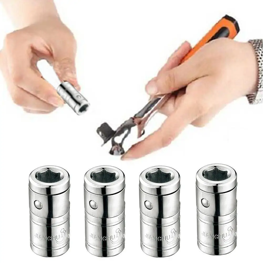 1/2//3 pc 1/4" Square Hole To 1/4" 6.3mm Converter 6.3mm Series Screwdriver Head Connector Wrench Hand Tool Set Repair Tool
1/2//3 pc 1/4" Square Hole To 1/4" 6.3mm Converter 6.3mm Series Screwdriver Head Connector Wrench Hand Tool Set Repair Tool