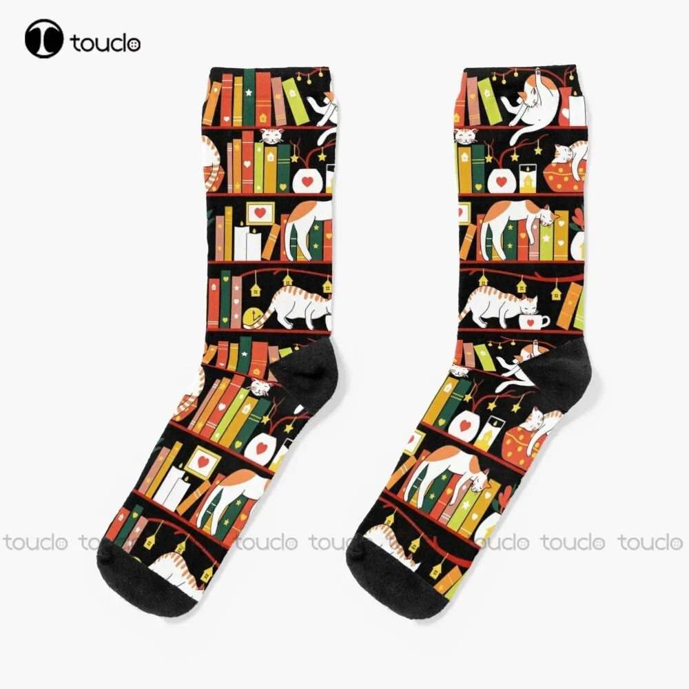 New Library Cats - Autumn Colour Version Socks Novelty Socks For Men Personalized Custom Unisex Adult Socks Popularity Gifts
New Library Cats - Autumn Colour Version Socks Novelty Socks For Men Personalized Custom Unisex Adult Socks Popularity Gifts