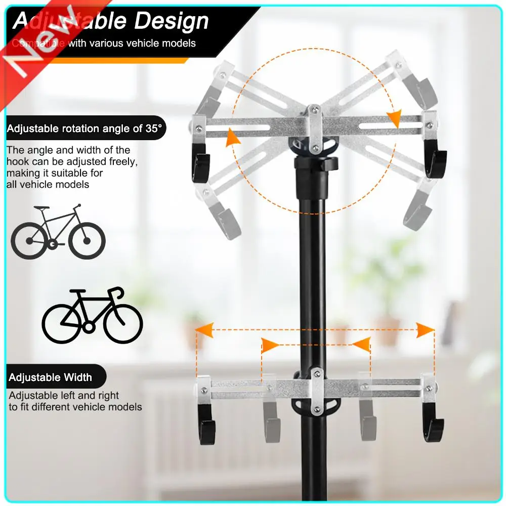 Fully Adjustable Garage Bike Hanger Space Saving Leaning Wall Bike Rack No Drilling Required for Apartment Bikes Safe & Secure
Fully Adjustable Garage Bike Hanger Space Saving Leaning Wall Bike Rack No Drilling Required for Apartment Bikes Safe & Secure