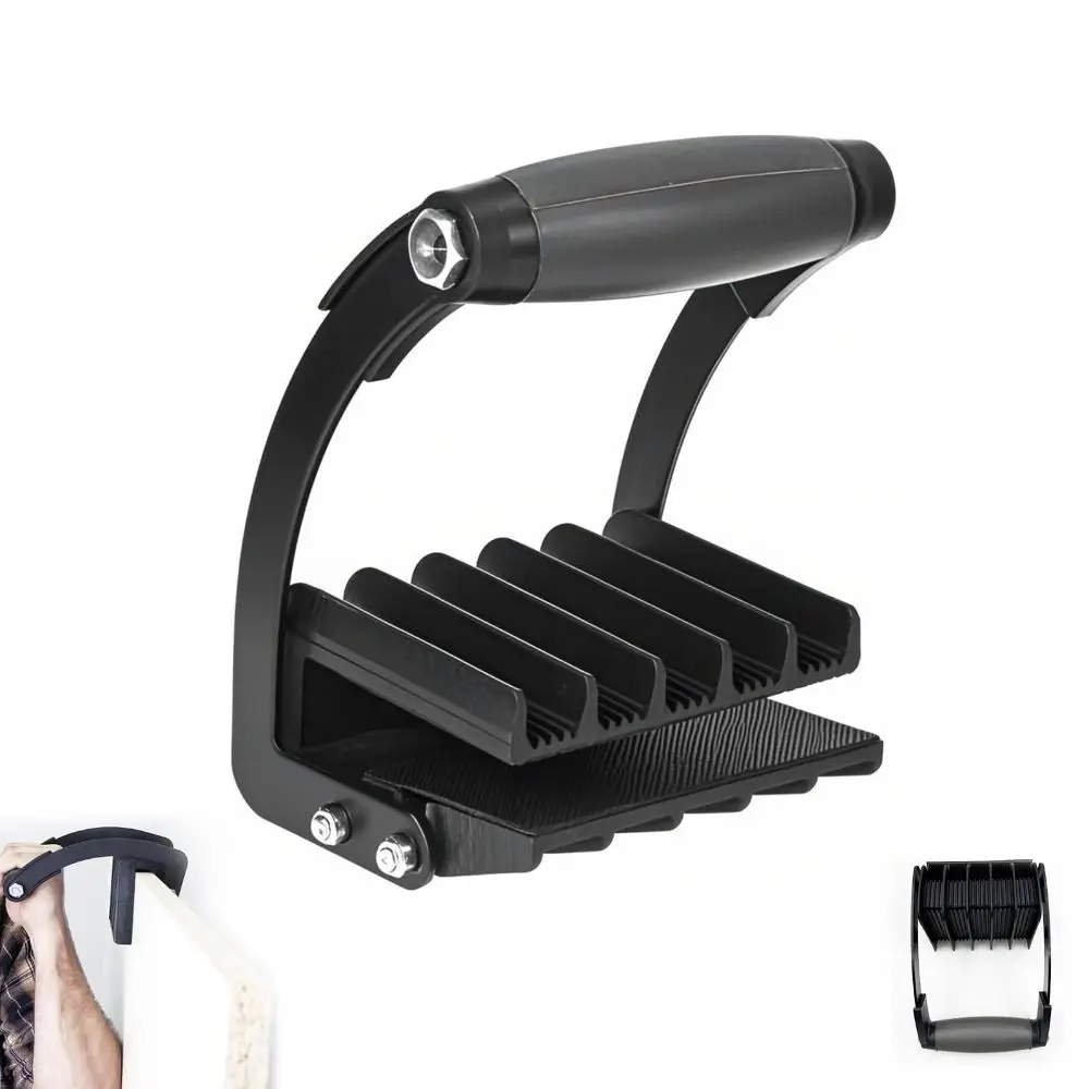 Portable Carry Woodboard Fixture Metal Material Single Hand Grip Panel Gripper Metal Handle Labor-saving Design Plywood Carrier
Portable Carry Woodboard Fixture Metal Material Single Hand Grip Panel Gripper Metal Handle Labor-saving Design Plywood Carrier