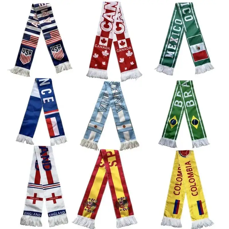 Football Team Fan Scarf Polyester Fringe Scarf Used For Cheering At Football Matches National Team Pack Of 10
Football Team Fan Scarf Polyester Fringe Scarf Used For Cheering At Football Matches National Team Pack Of 10