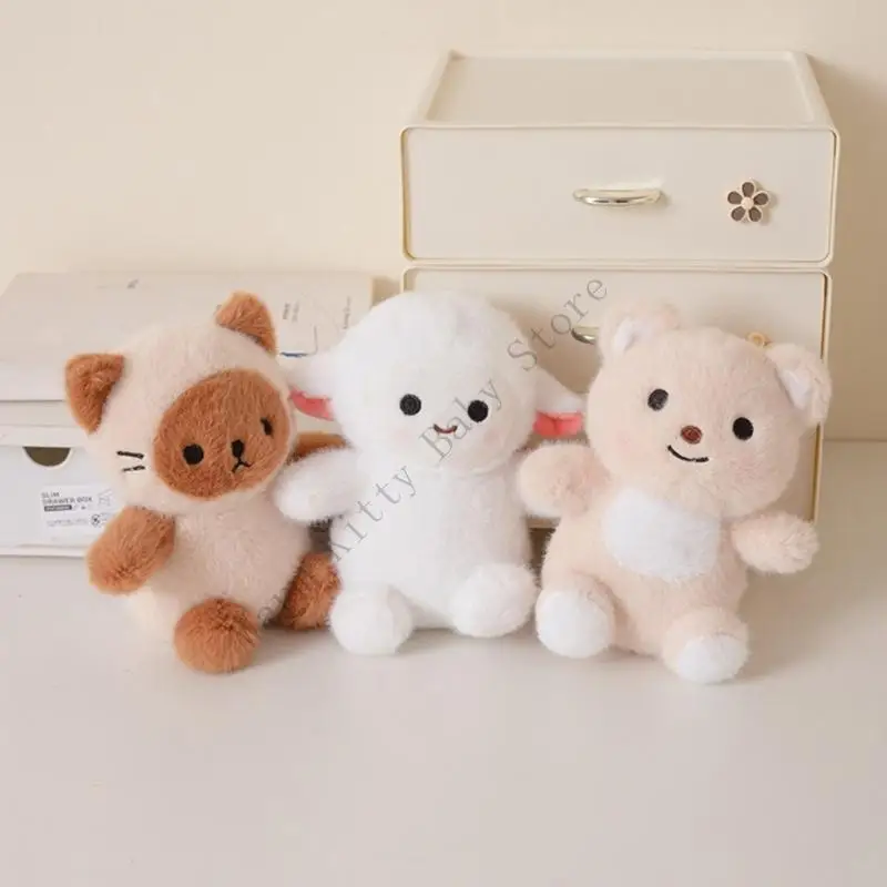 16cm Cartoon Stuffed Kitten Doll Simulated Plush Animal Desktop Doll Toy For Baby Sleeping Appease Rabbit Doll Xmas Gift
16cm Cartoon Stuffed Kitten Doll Simulated Plush Animal Desktop Doll Toy For Baby Sleeping Appease Rabbit Doll Xmas Gift