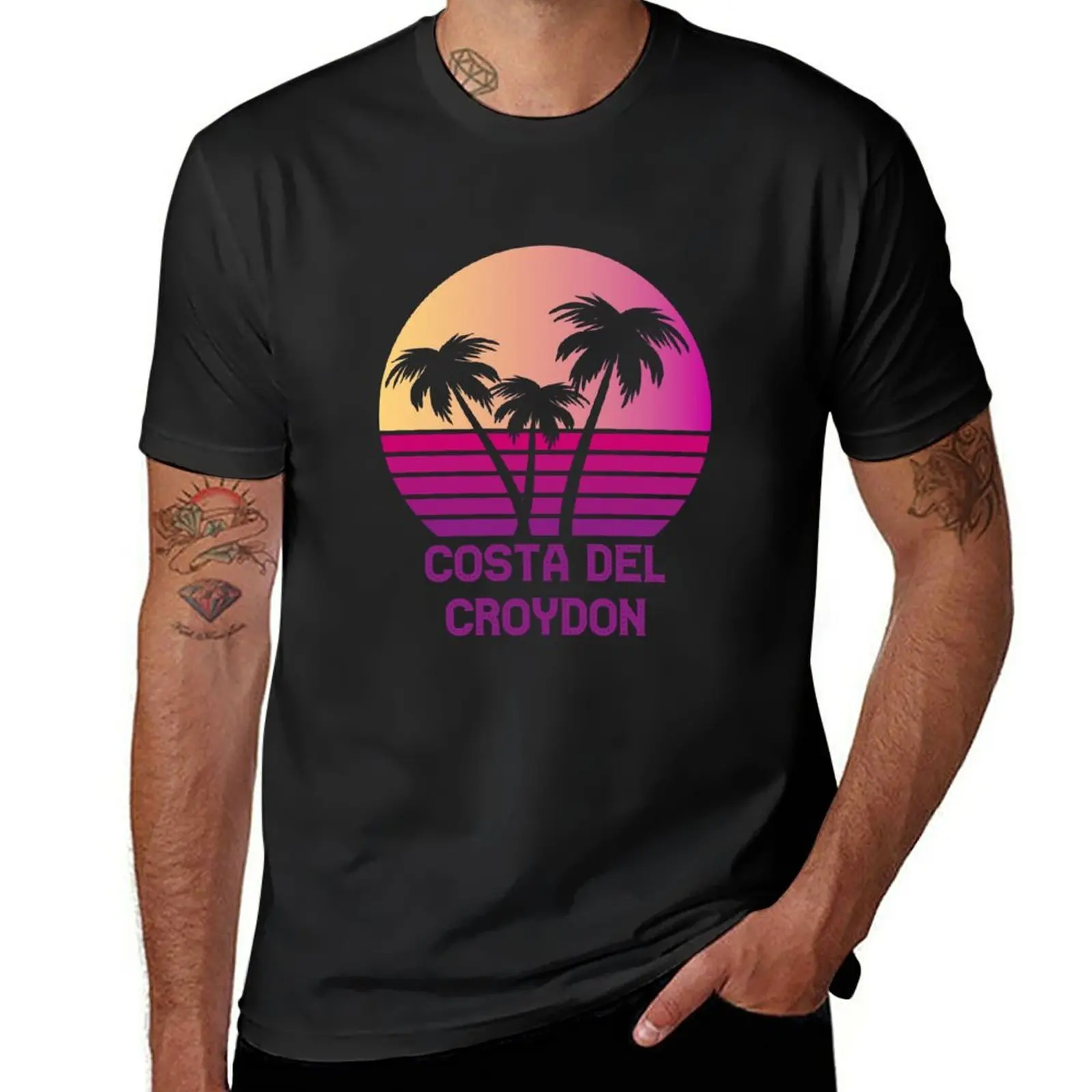 New COSTA DEL CROYDON Funny South London Design T-Shirt plus size tops funny t shirts Short t-shirt T-shirts for men cotton
New COSTA DEL CROYDON Funny South London Design T-Shirt plus size tops funny t shirts Short t-shirt T-shirts for men cotton