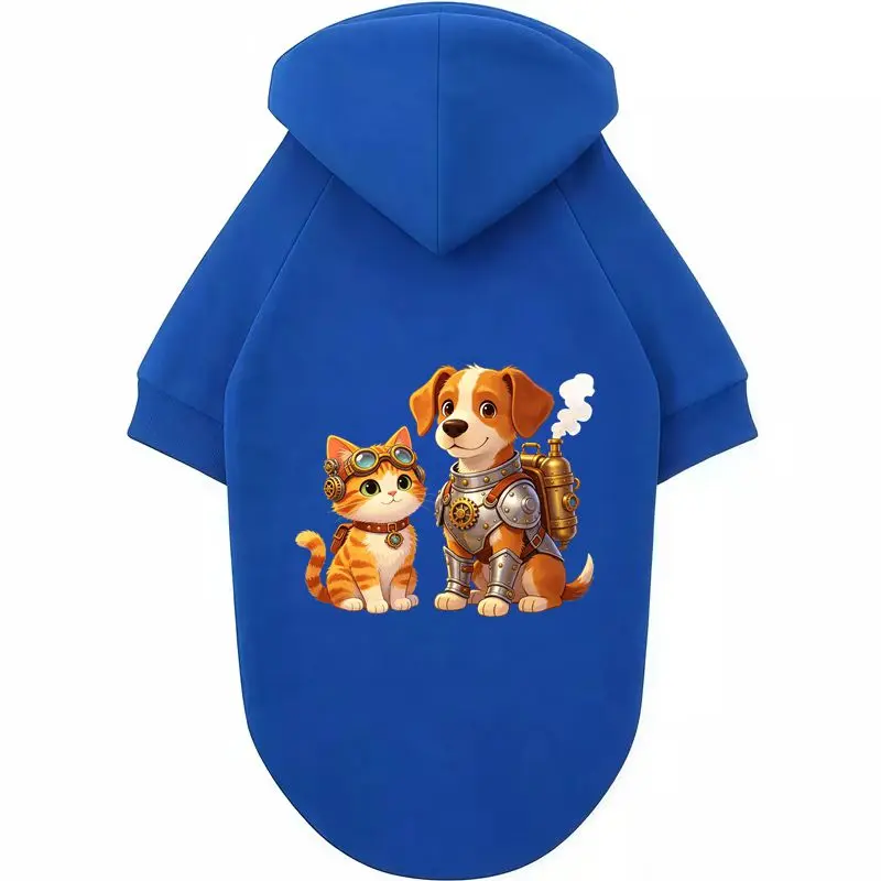 Dog Cat Sweatshirt, Creative Print Hoodie, Pet Apparel
Dog Cat Sweatshirt, Creative Print Hoodie, Pet Apparel