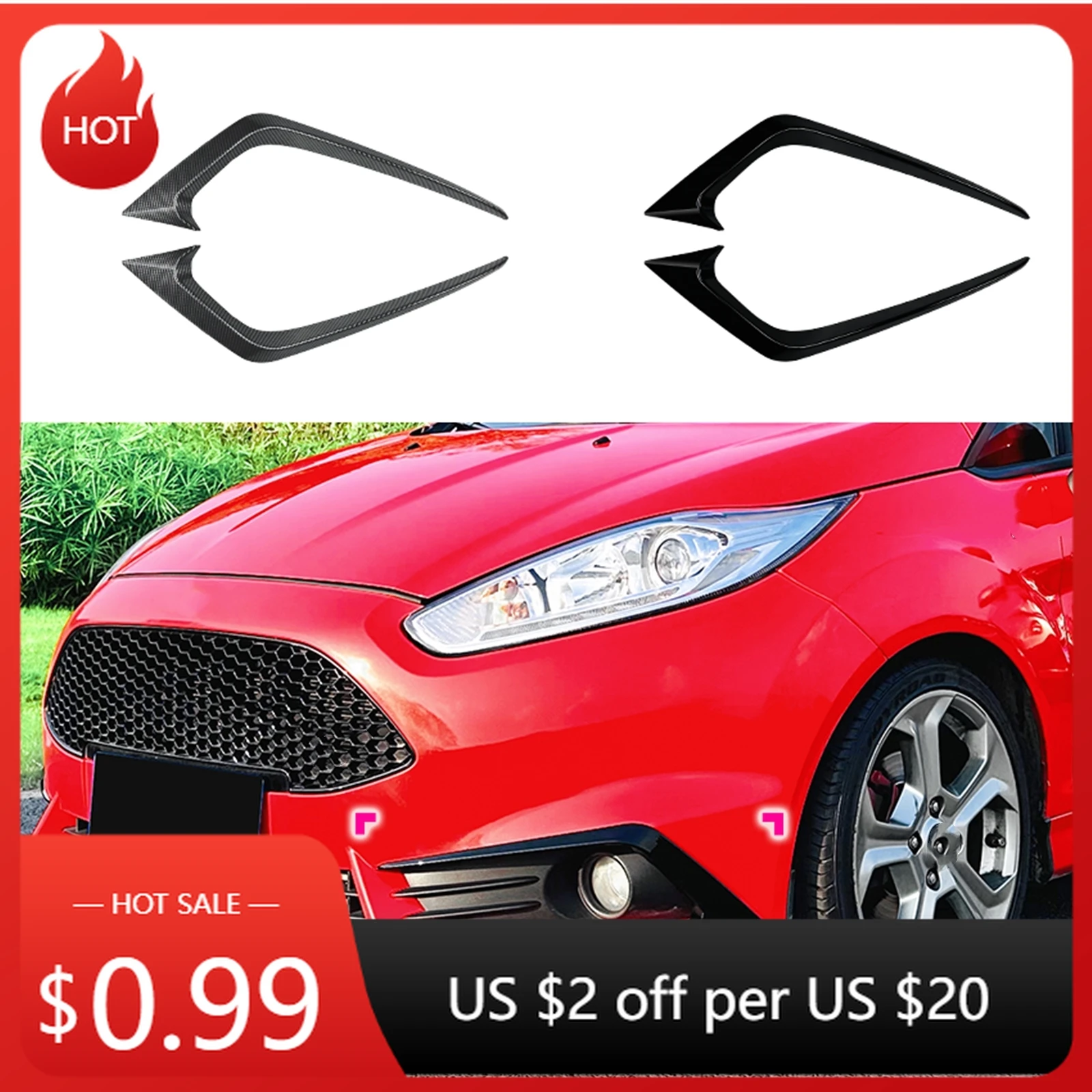 Передний бампер, боковая накладка на вентиляционное отверстие для Ford Fiesta ST MK6 2012-2017/B-Max B232, вид из углеродного волокна/глянцевый черный обвес Spli
Передний бампер, боковая накладка на вентиляционное отверстие для Ford Fiesta ST MK6 2012-2017/B-Max B232, вид из углеродного волокна/глянцевый черный обвес Spli