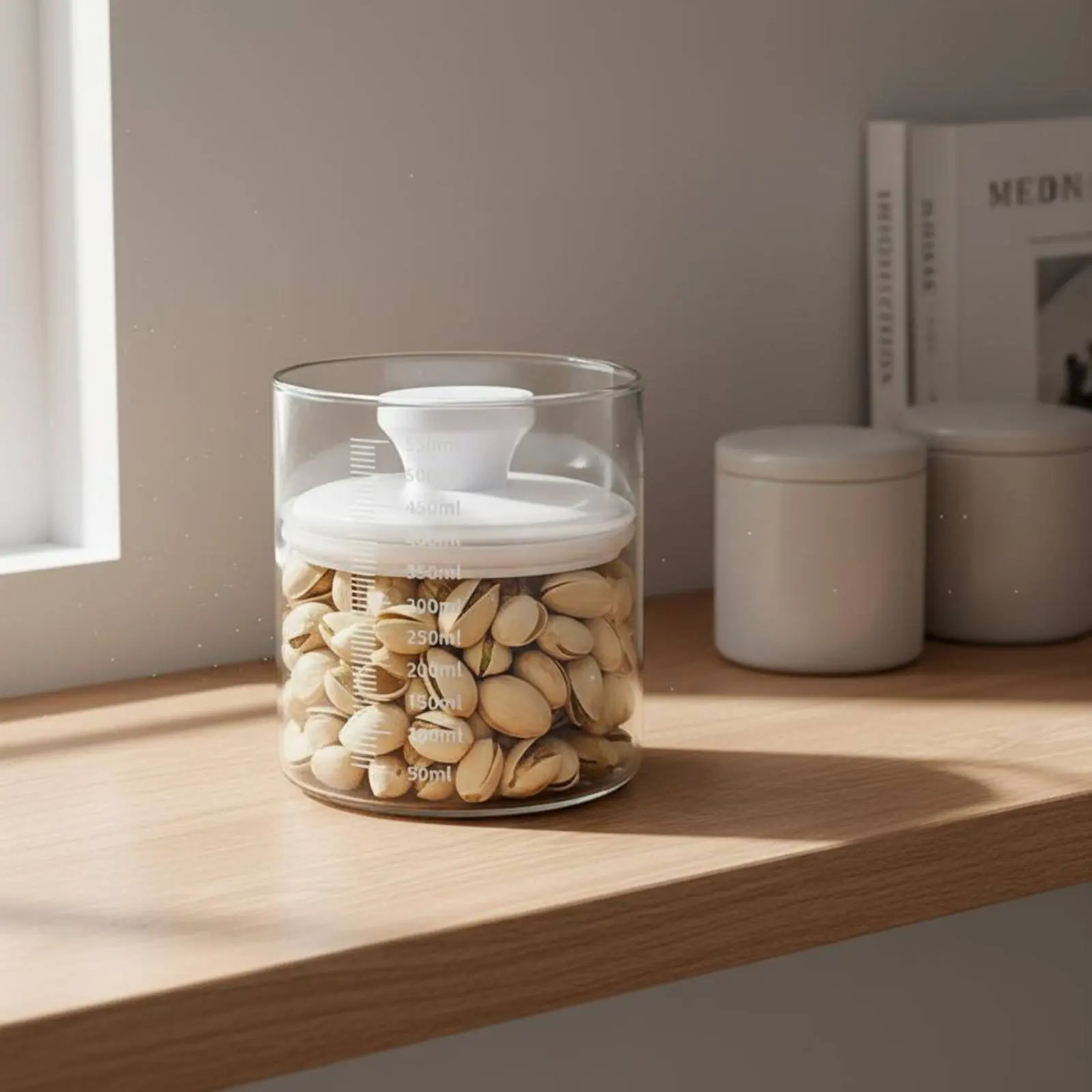 Vacuum Seal Canister Moisture Proof Vacuum Jar for Kitchen
Vacuum Seal Canister Moisture Proof Vacuum Jar for Kitchen