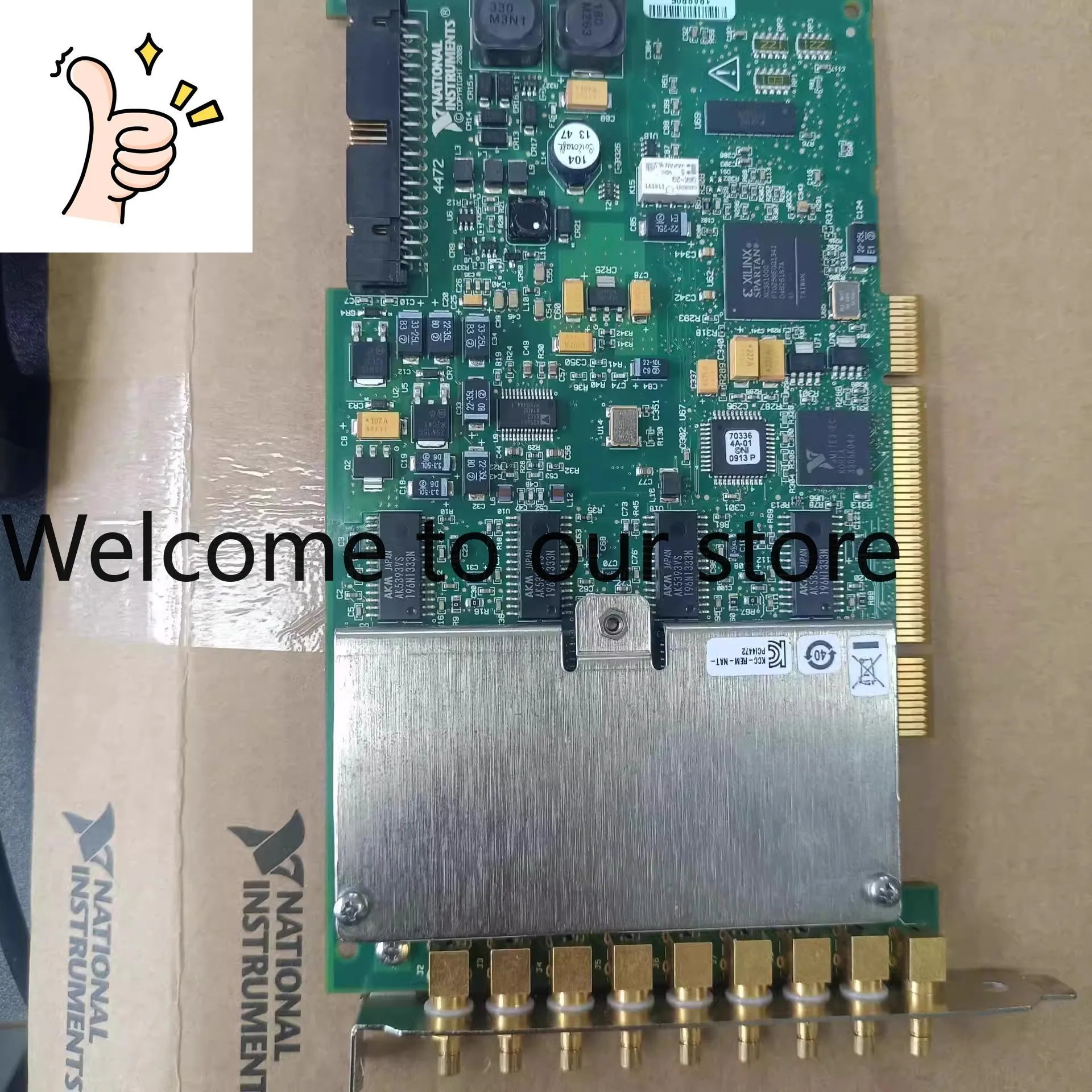 New Quality Of Disassembly, American NI PCI-4472 Dynamic Signal Acquisition Card 778348-01
New Quality Of Disassembly, American NI PCI-4472 Dynamic Signal Acquisition Card 778348-01