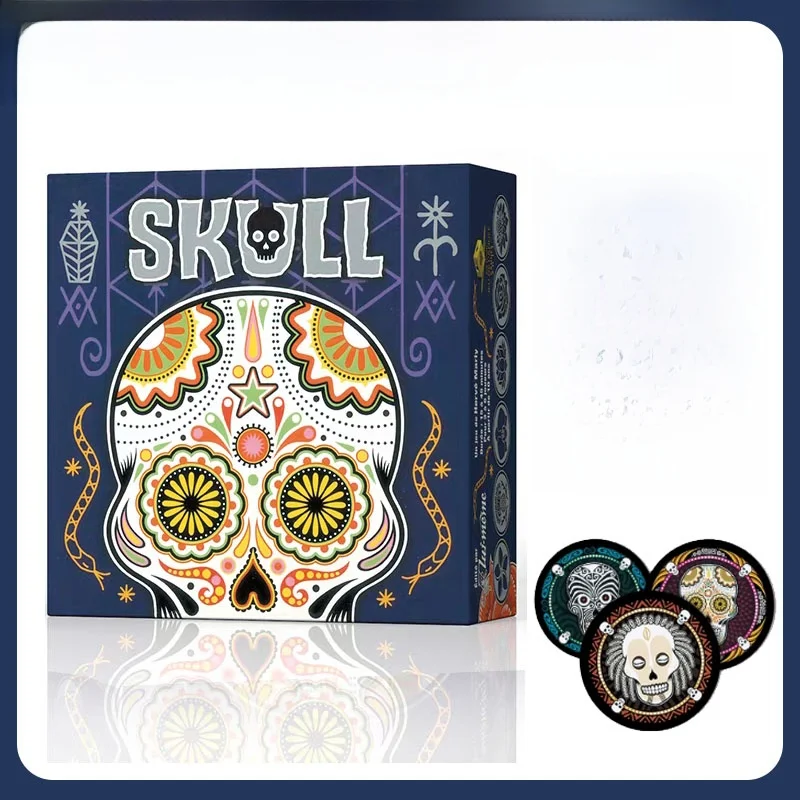 Skull Rose And Skeleton Card Table Game Knitting Bull Guessing Strategy Game for Adult Party Fun And Games
Skull Rose And Skeleton Card Table Game Knitting Bull Guessing Strategy Game for Adult Party Fun And Games