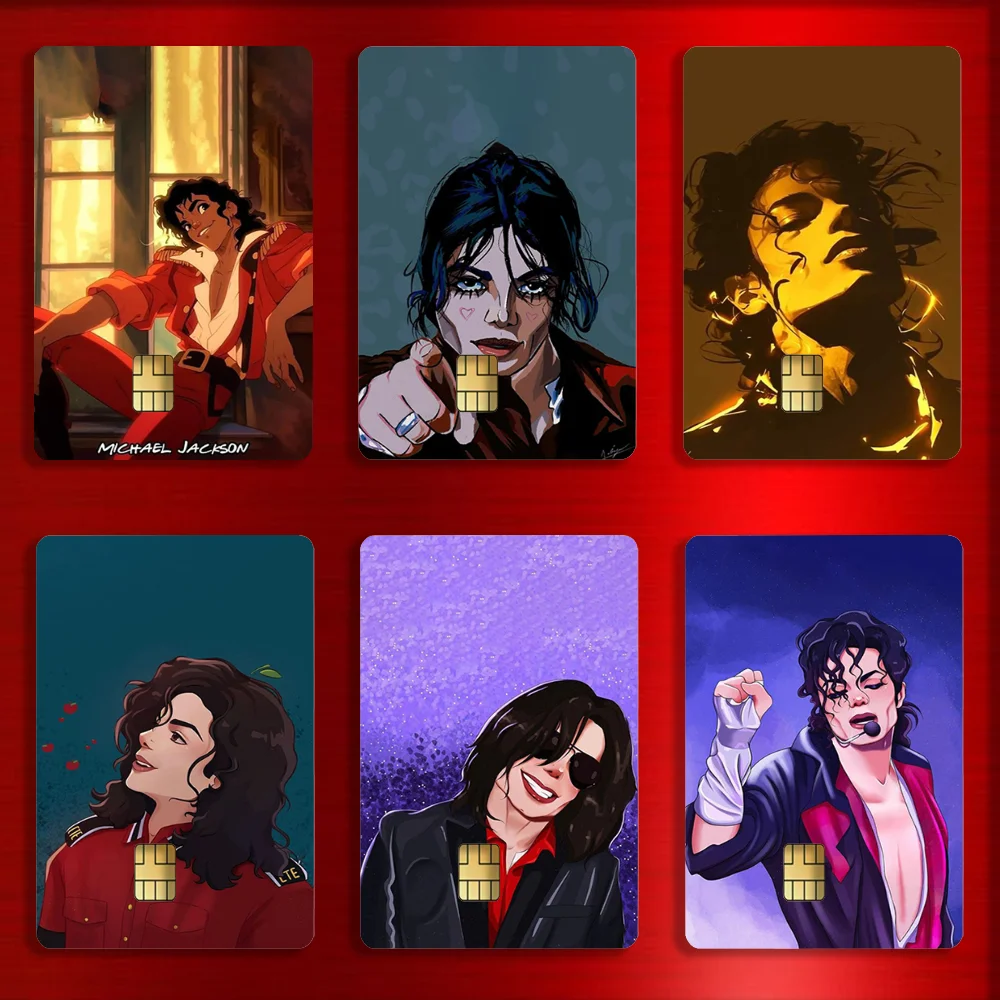 Singer M-Michael J-Jackson Stickers For Debit Bank Credit Cards Metro Bus Pass Sticker Decoration Cover 4PCS Card Skin
Singer M-Michael J-Jackson Stickers For Debit Bank Credit Cards Metro Bus Pass Sticker Decoration Cover 4PCS Card Skin
