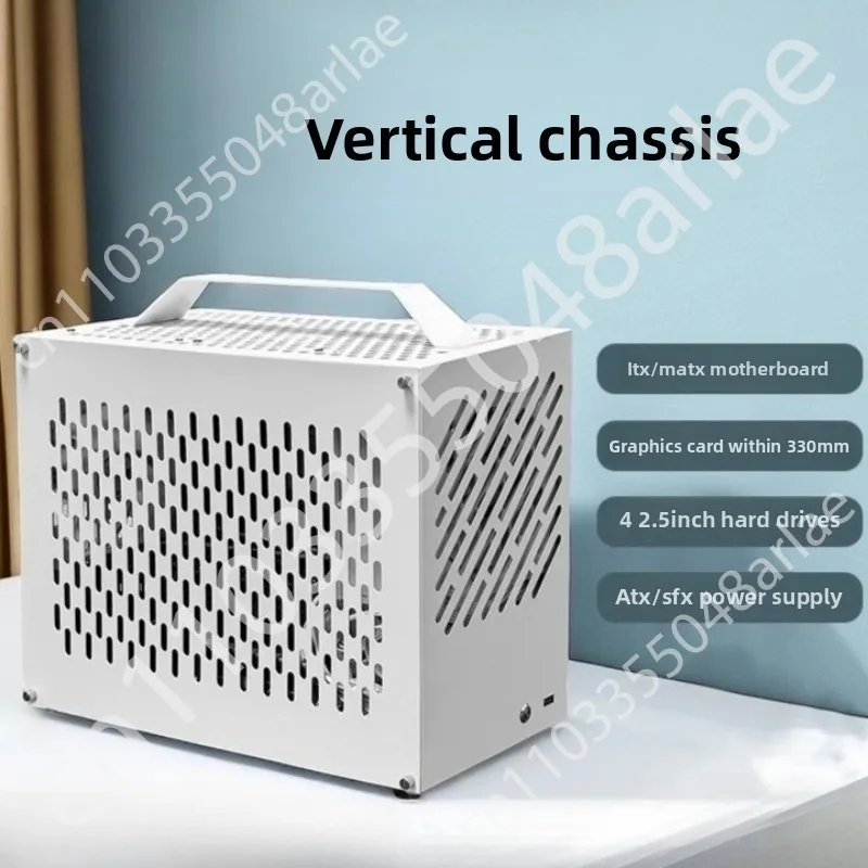 Computer Case, Small and Medium Board Desktop Computer Portable Mini Desktop Case
Computer Case, Small and Medium Board Desktop Computer Portable Mini Desktop Case