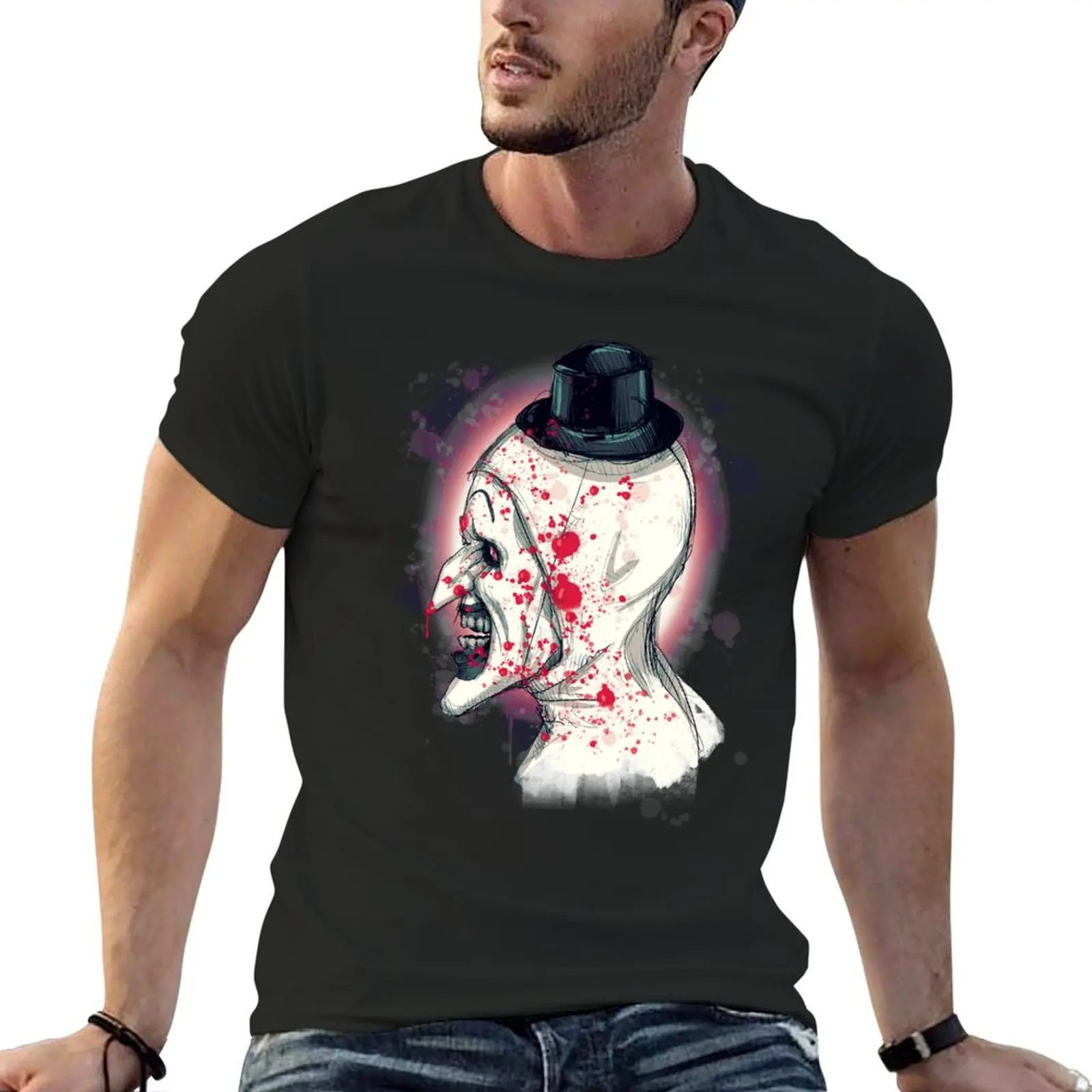 Art The Clown T-Shirt Anime t-shirt oversize t-shirts man Luxury man mens big and tall t shirts
Art The Clown T-Shirt Anime t-shirt oversize t-shirts man Luxury man mens big and tall t shirts