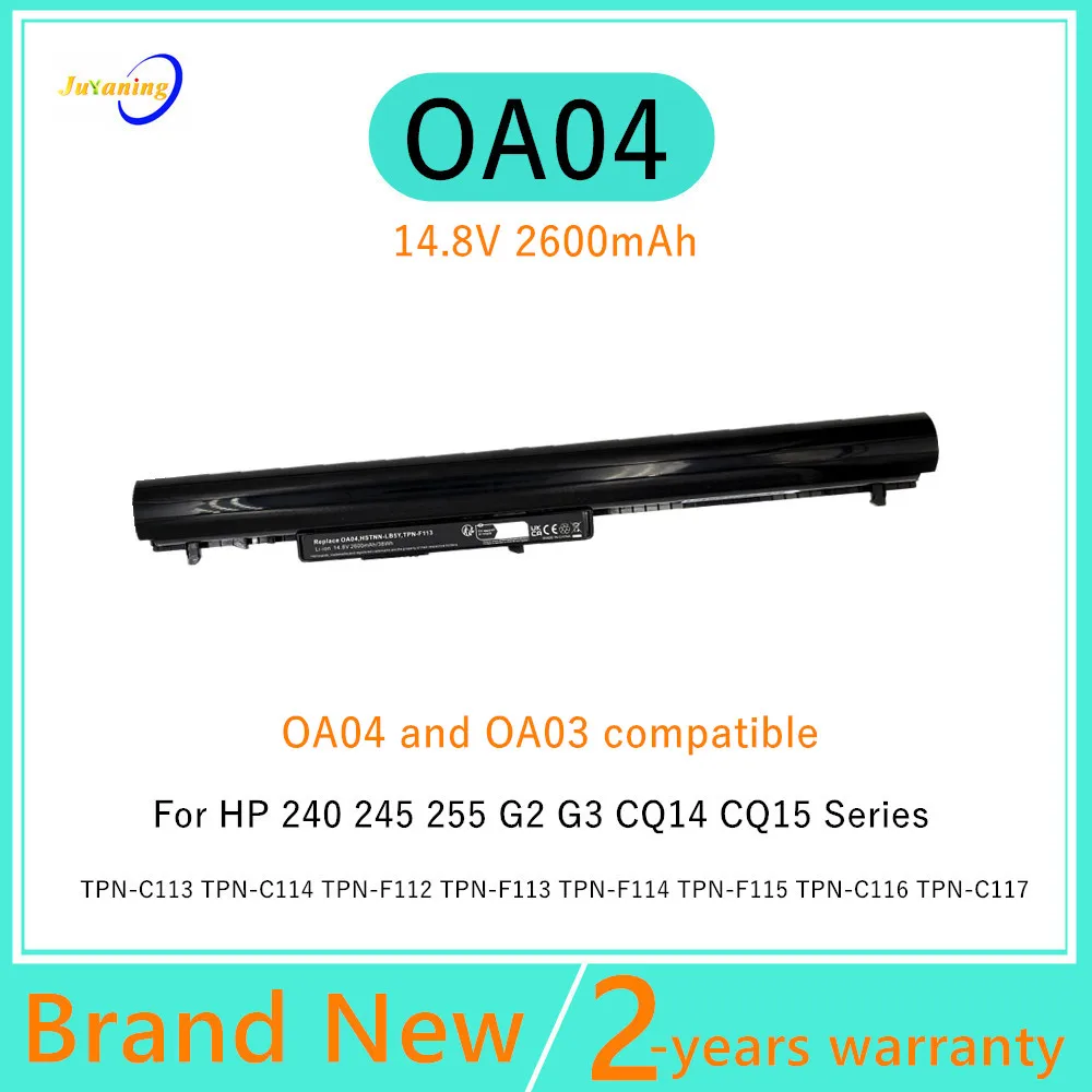 HSTNN-LB5S TPN-F113 OA04 OA03 Laptop Battery For HP Compaq Presario 15-h000 15-S000 240 G2 HSTNN-LB5Y HSTNN-PB5Y CQ14 CQ15
HSTNN-LB5S TPN-F113 OA04 OA03 Laptop Battery For HP Compaq Presario 15-h000 15-S000 240 G2 HSTNN-LB5Y HSTNN-PB5Y CQ14 CQ15