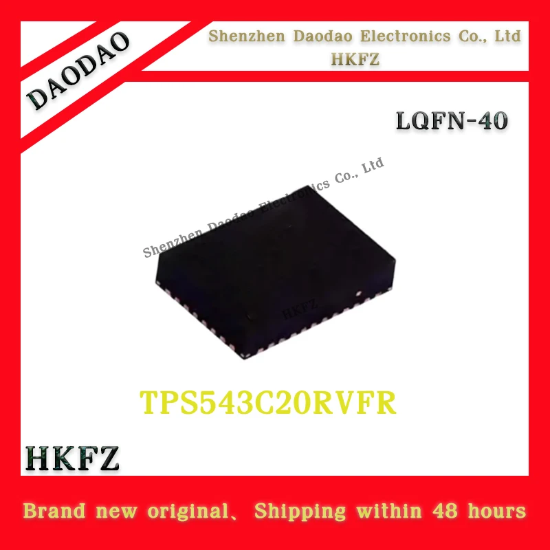 TPS543C20RVFR TPS543C20 LQFN-40 Switching voltage regulator chip IC new original
TPS543C20RVFR TPS543C20 LQFN-40 Switching voltage regulator chip IC new original