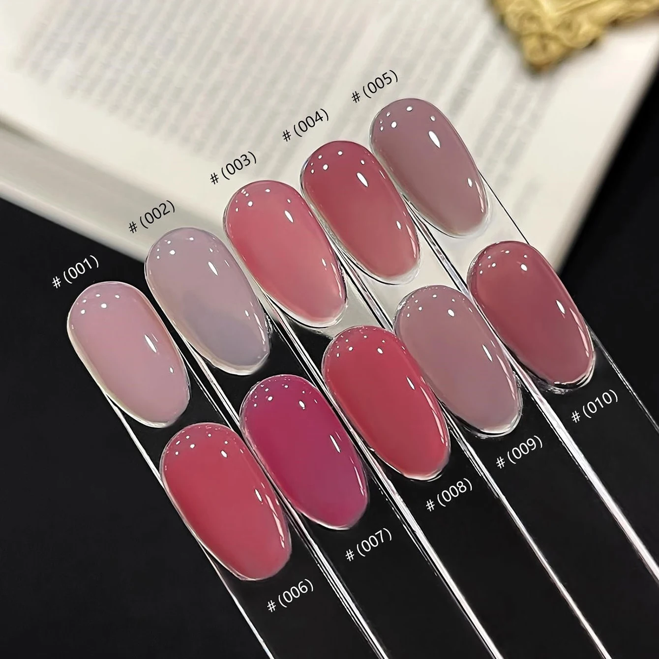 SHAKA 1pcs 2026 New Whitening Pink Series Gel Nail Polish Gentle Ice Nude Versatile Cherry Nude Pink Nail Art Pink Nails
SHAKA 1pcs 2026 New Whitening Pink Series Gel Nail Polish Gentle Ice Nude Versatile Cherry Nude Pink Nail Art Pink Nails