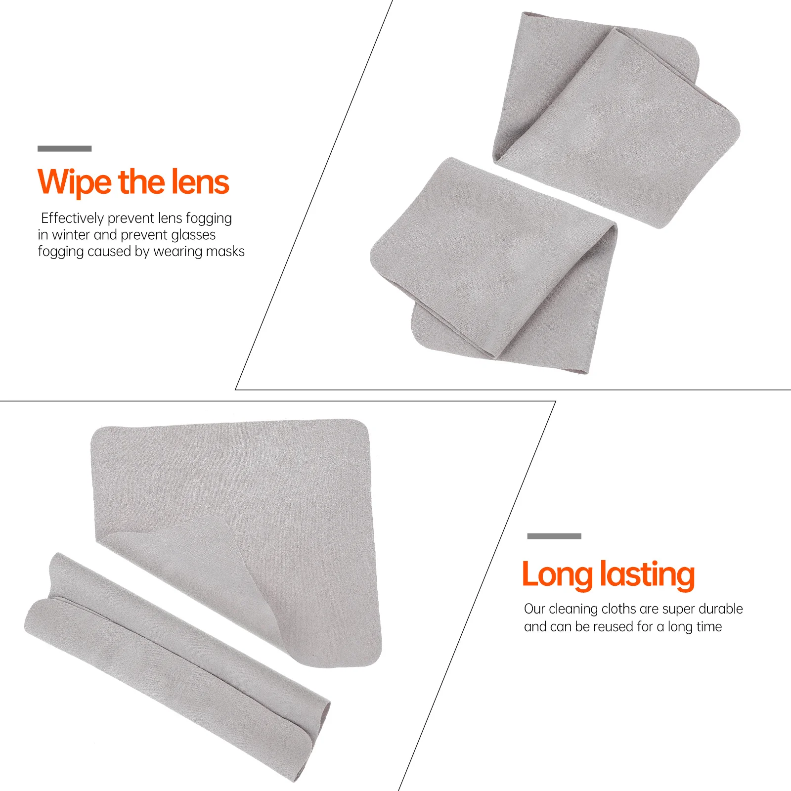 2Pcs Anti-Fog Eyeglasses Cleaning Cloths Sky- -Free Wiping Towel for Lenses Screens Portable Compact Reusable Fabric
2Pcs Anti-Fog Eyeglasses Cleaning Cloths Sky- -Free Wiping Towel for Lenses Screens Portable Compact Reusable Fabric