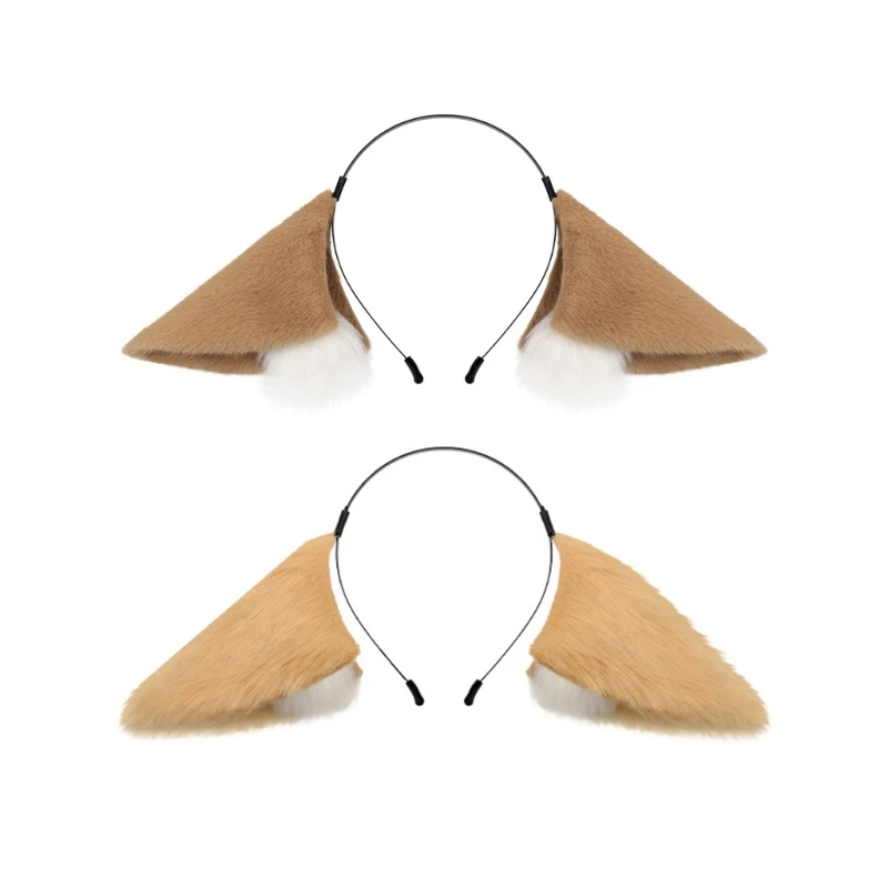 Handmade Wolf Ear Headband for Fandom Event Cosplay Accessories Ears Fursuit Masquerade Halloween Cosplay Party
Handmade Wolf Ear Headband for Fandom Event Cosplay Accessories Ears Fursuit Masquerade Halloween Cosplay Party