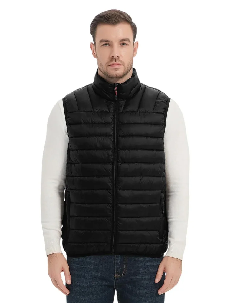Black Label P Cotton Fill Ultra Lightweight Outdoor Warm Men's Autumn Winter Rejection Water Casual Stand Collar Cotton Vest
Black Label P Cotton Fill Ultra Lightweight Outdoor Warm Men's Autumn Winter Rejection Water Casual Stand Collar Cotton Vest