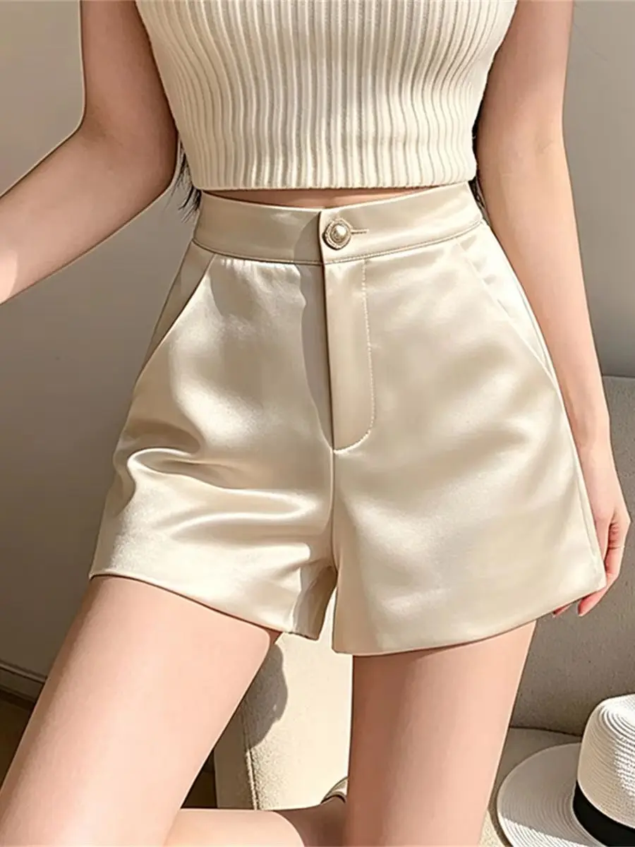 Women's Casual Shorts Summer 2026 New Arrival High-Waisted Buttons Solid Wide-Leg Pants
Women's Casual Shorts Summer 2026 New Arrival High-Waisted Buttons Solid Wide-Leg Pants