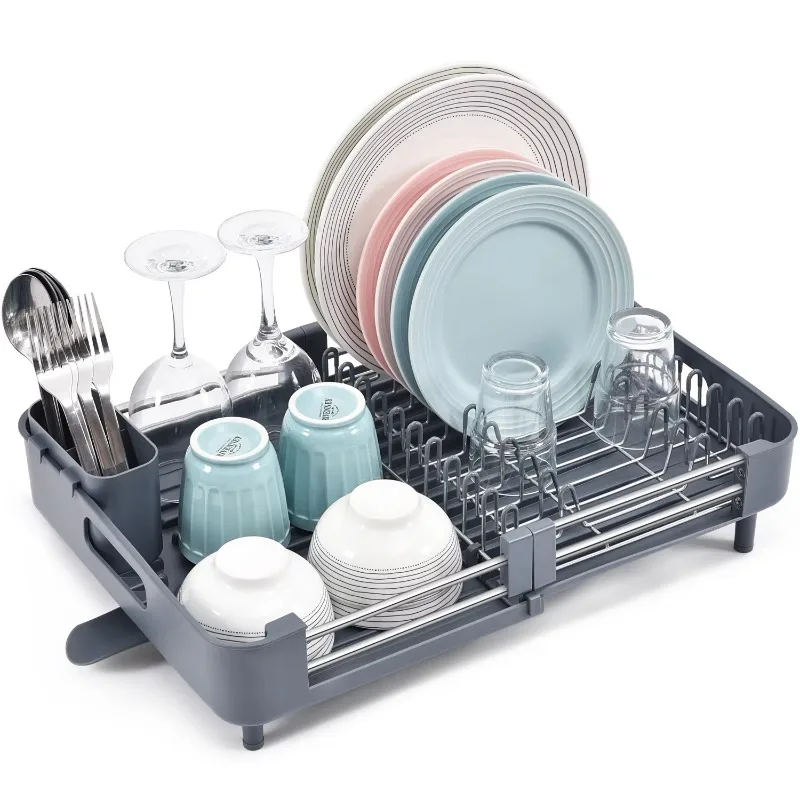 Stretchable Sink Stainless Steel Plate Drying Drain Plate Rack Kitchen Organizer Storage
Stretchable Sink Stainless Steel Plate Drying Drain Plate Rack Kitchen Organizer Storage