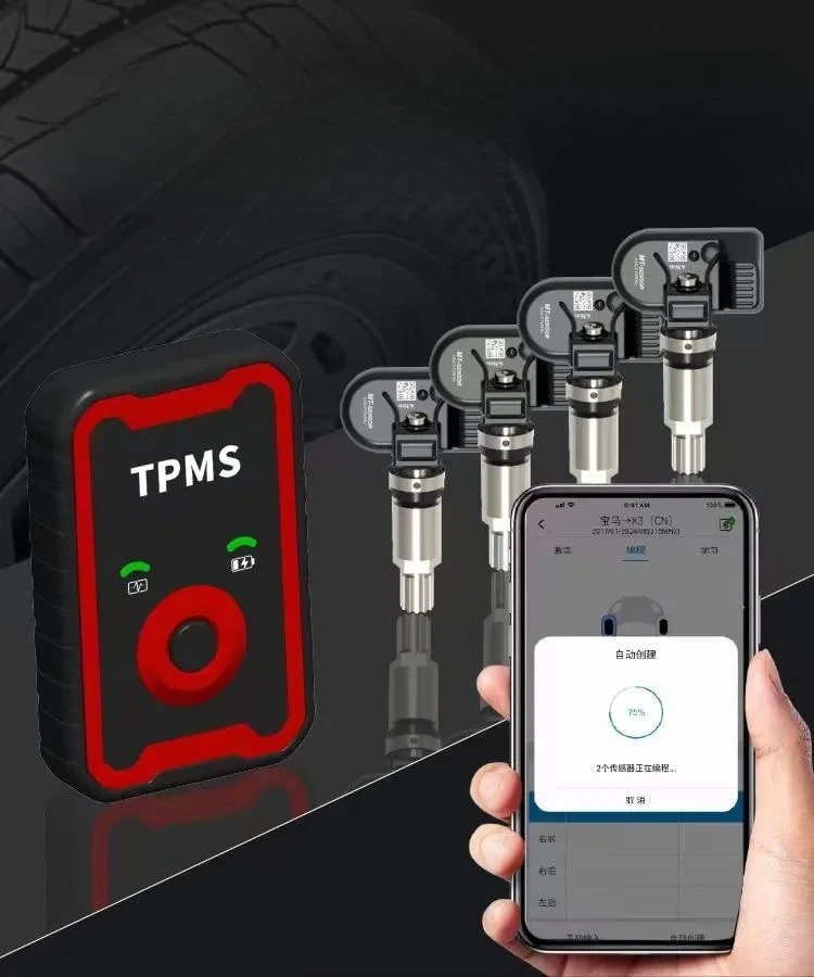 Программируемые датчики TPMS 2 в 1, 433 МГц + 315 МГц, поддержка программирования с системой контроля давления в шинах
Программируемые датчики TPMS 2 в 1, 433 МГц + 315 МГц, поддержка программирования с системой контроля давления в шинах