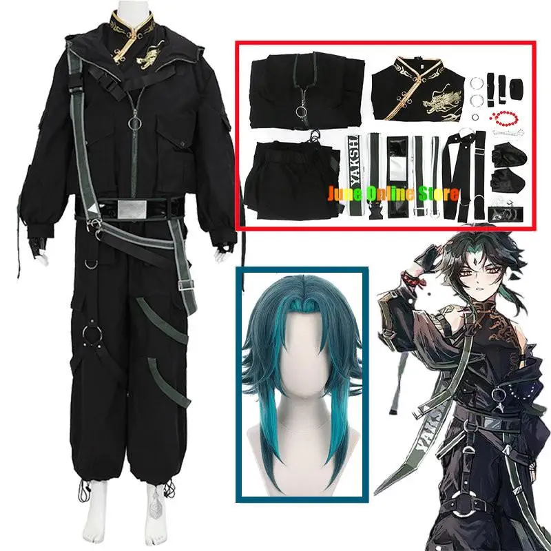 Devil Xiao Cosplay Anime Genshin Impact Cosplay Clothes Men Xiao Black Suit Jackets Pants Halloween Devil Clothes
Devil Xiao Cosplay Anime Genshin Impact Cosplay Clothes Men Xiao Black Suit Jackets Pants Halloween Devil Clothes