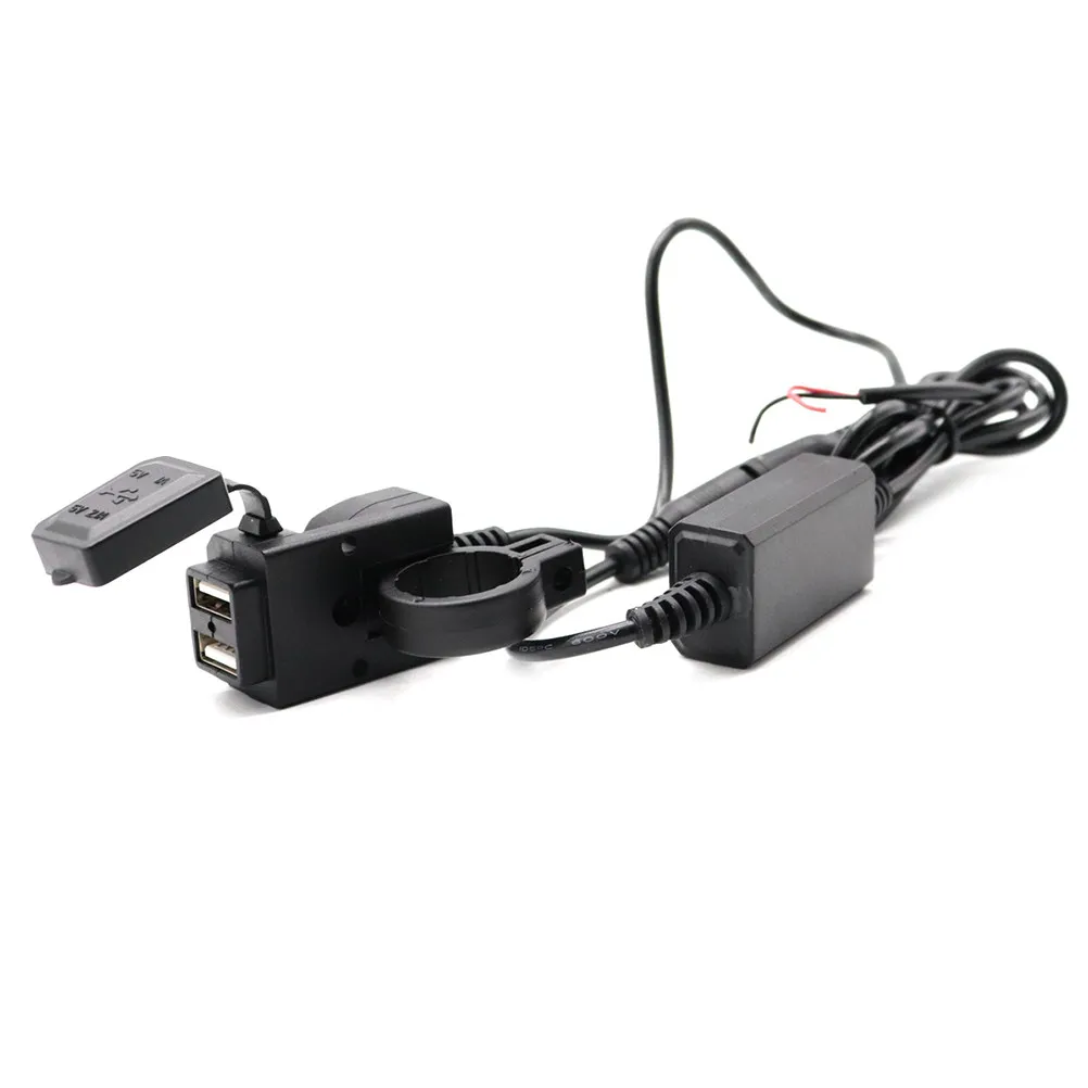 Motorcycle USB Adapter Dual USB Charger Waterproof Black Charging GPS Camera Smartphone Digital Devices Motorcycle Mount
Motorcycle USB Adapter Dual USB Charger Waterproof Black Charging GPS Camera Smartphone Digital Devices Motorcycle Mount