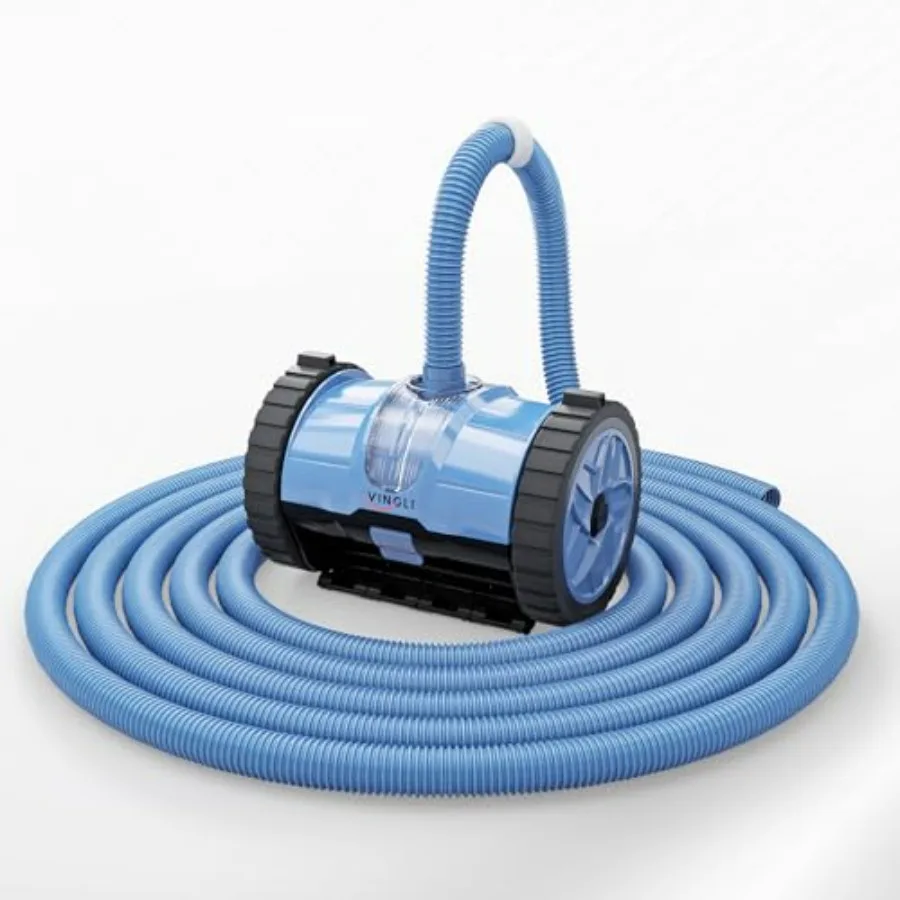 Automatic Pool Cleaner for Inground Pools Suction-Side Vacuum with Powerful Wall-Climbing, 40FT Tangle-Free Hose, Ultra-Quiet O
Automatic Pool Cleaner for Inground Pools Suction-Side Vacuum with Powerful Wall-Climbing, 40FT Tangle-Free Hose, Ultra-Quiet O