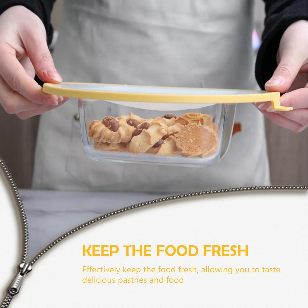 4pcs Universal Silicone Sealed Lids 10.6In Fresh-Keeping Bowl Covers For Microwave Food Storage Kitchen Supplies Airtight Pan
4pcs Universal Silicone Sealed Lids 10.6In Fresh-Keeping Bowl Covers For Microwave Food Storage Kitchen Supplies Airtight Pan