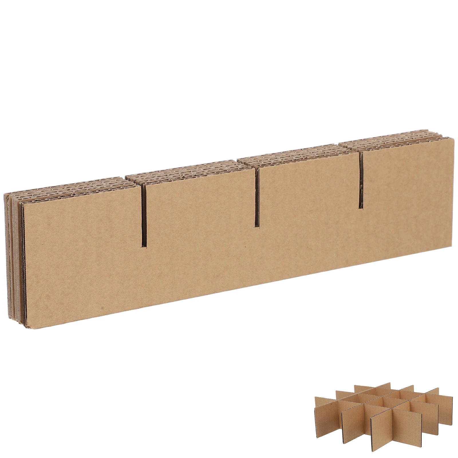 6pcs Shipping Carton Dividers Protective Grid Packaging Box Separator Small Containers Corrugated Cardboard Sheets Reusable
6pcs Shipping Carton Dividers Protective Grid Packaging Box Separator Small Containers Corrugated Cardboard Sheets Reusable