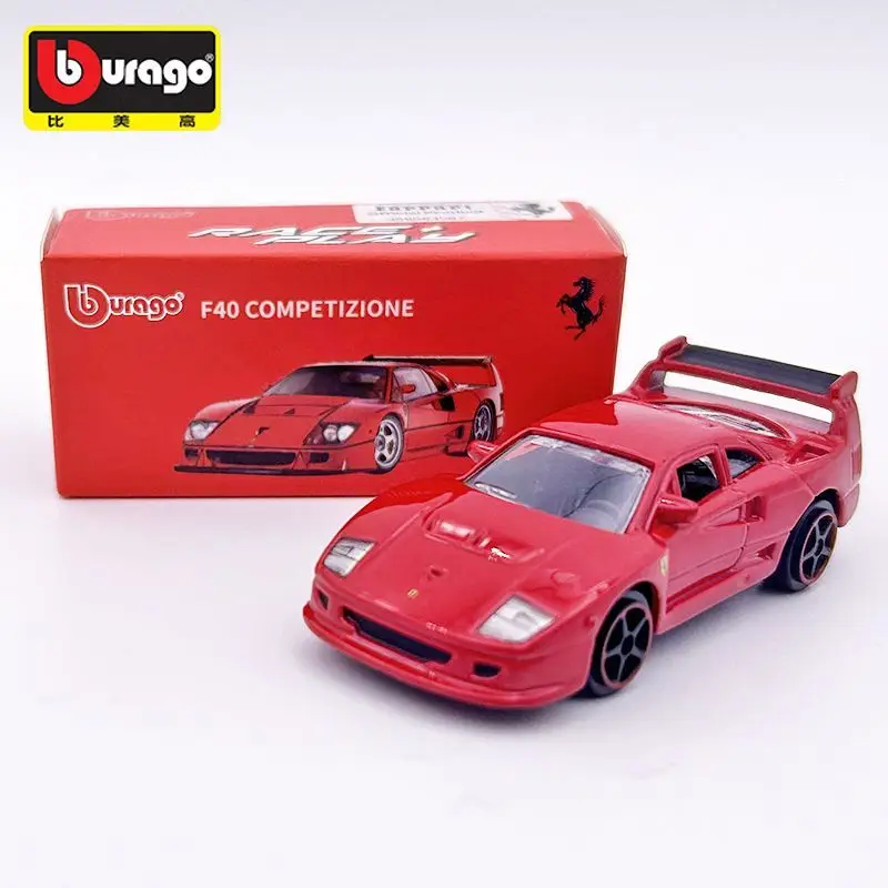 Bburago 1/64 Scale Ferrari F40 Alloy Model Miniature Car Realistic Sports Car Collectible Ornament Kids Toy Gift
Bburago 1/64 Scale Ferrari F40 Alloy Model Miniature Car Realistic Sports Car Collectible Ornament Kids Toy Gift