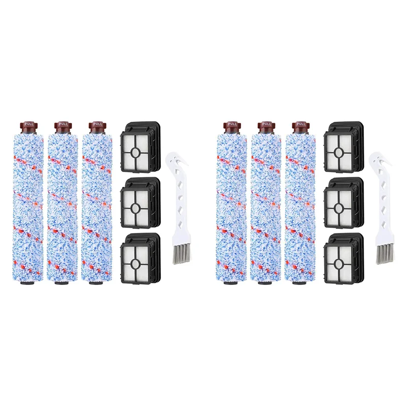 BMBY-Replacements Compatible For Bissell Crosswave, 6 Multi-Surface Brush Roll 1868 + 6 Vacuum Filter 1866 Vacuum Filter 
BMBY-Replacements Compatible For Bissell Crosswave, 6 Multi-Surface Brush Roll 1868 + 6 Vacuum Filter 1866 Vacuum Filter