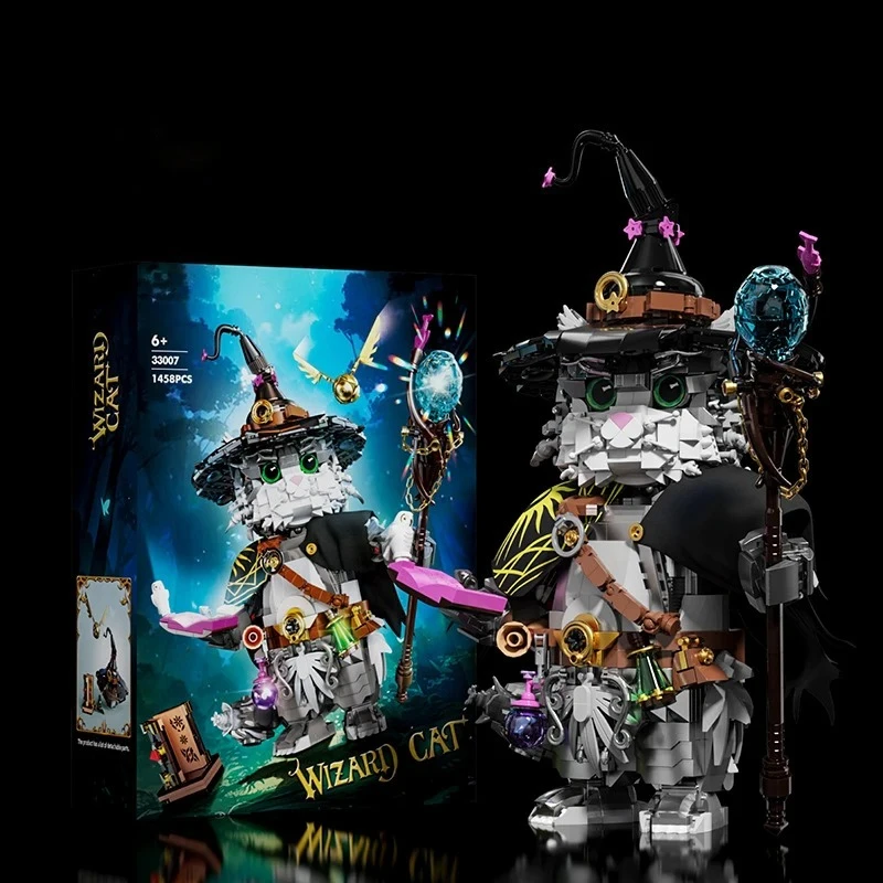 MOC Волшебник Кошка Модель Строительные Блоки Креативные Волшебные Собаки Серия Животных Образовательная Сборка Орнамент Игрушки Кирпичи Подарки на Хэллоуин
MOC Волшебник Кошка Модель Строительные Блоки Креативные Волшебные Собаки Серия Животных Образовательная Сборка Орнамент Игрушки Кирпичи Подарки на Хэллоуин