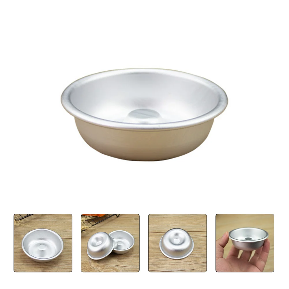 3 Pcs Small Cake Baking Cup Aluminum Alloy Non Stick Dessert Pudding Mold Easy Wash Compact Light Weight Superb Heat
3 Pcs Small Cake Baking Cup Aluminum Alloy Non Stick Dessert Pudding Mold Easy Wash Compact Light Weight Superb Heat