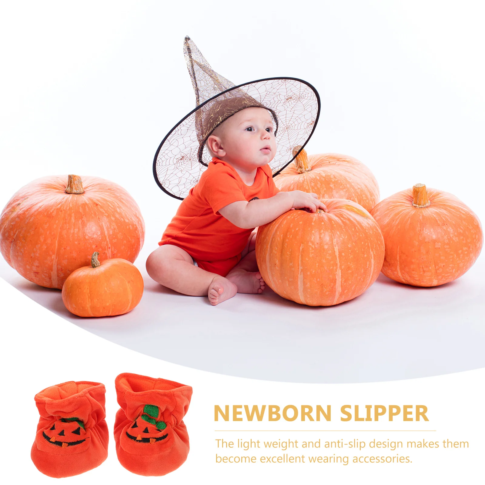 1Pair Halloween Booties Elastic Closure Newborn Infant Crib Shoes Light Weight Non Slip Crib Shoes
1Pair Halloween Booties Elastic Closure Newborn Infant Crib Shoes Light Weight Non Slip Crib Shoes