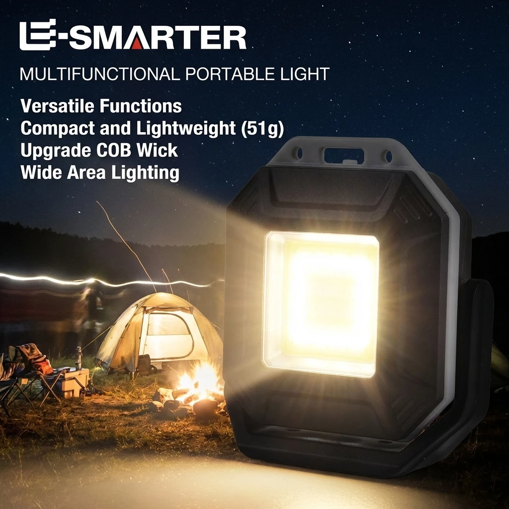 Portable Keychain COB Work Light Type-C Charging Triple Light Source Outdoor Camping Lamp Multi-Functional Key Holder
Portable Keychain COB Work Light Type-C Charging Triple Light Source Outdoor Camping Lamp Multi-Functional Key Holder