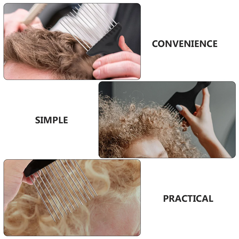 6pcs Afro Pick Combs Steel Teeth Hair Picks Fist Handle Design Lightweight For Curly Hair Styling Men Afro Braid Combs
6pcs Afro Pick Combs Steel Teeth Hair Picks Fist Handle Design Lightweight For Curly Hair Styling Men Afro Braid Combs