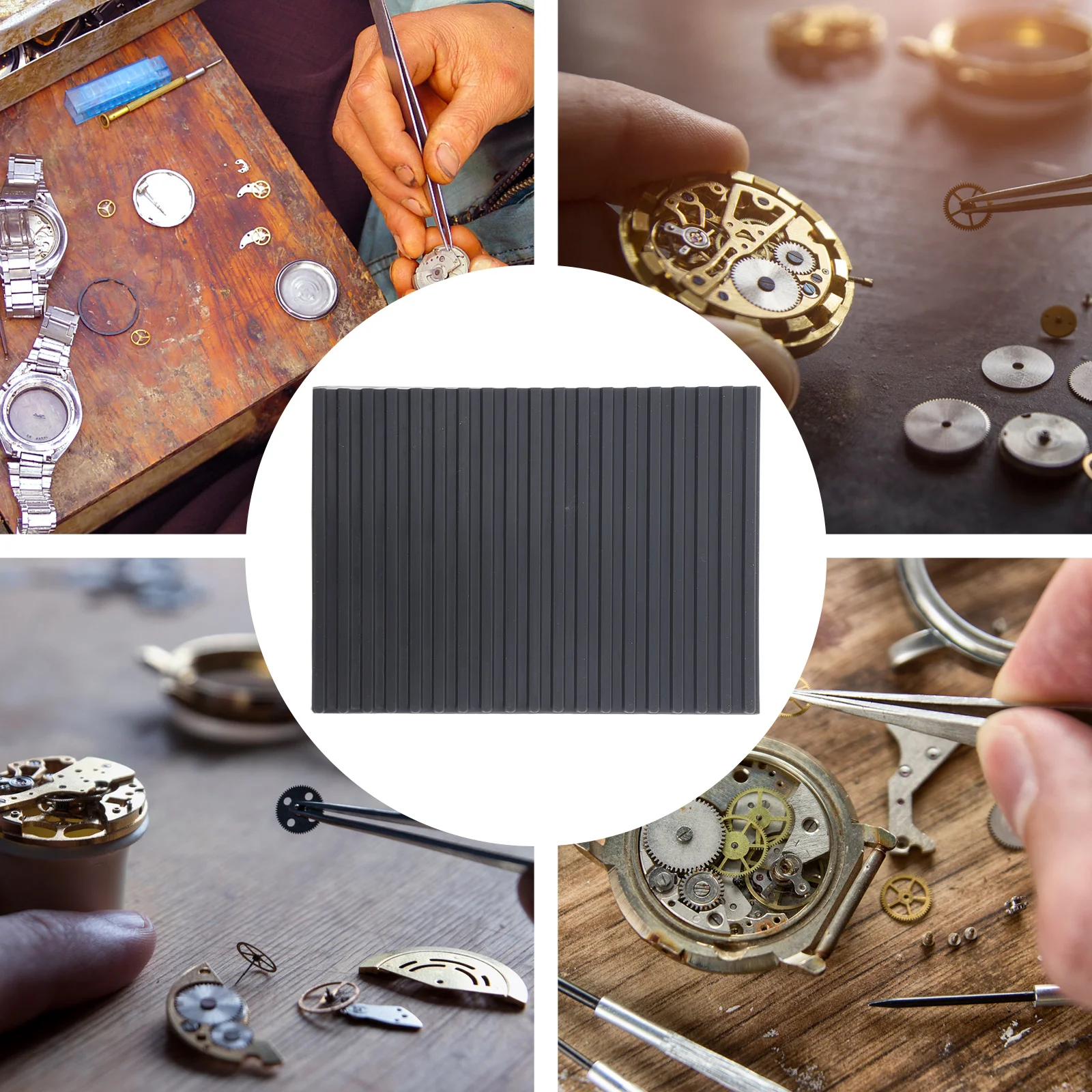 Watch Repair Anti Soft Practical Storage Bench Mat for Watch Parts Tools Working Anti Tool Mat Small
Watch Repair Anti Soft Practical Storage Bench Mat for Watch Parts Tools Working Anti Tool Mat Small