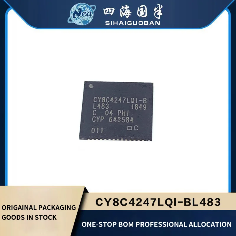 CY8C4245LQI-483 QFN40 CY8C4247LQI-BL483 QFN56 CY8C4248LQI-BL483 CY8C4245AXI-483 TQFP44 CY8C4247LTI-L475 VQFN68 CY8C4248LTI-L475
CY8C4245LQI-483 QFN40 CY8C4247LQI-BL483 QFN56 CY8C4248LQI-BL483 CY8C4245AXI-483 TQFP44 CY8C4247LTI-L475 VQFN68 CY8C4248LTI-L475