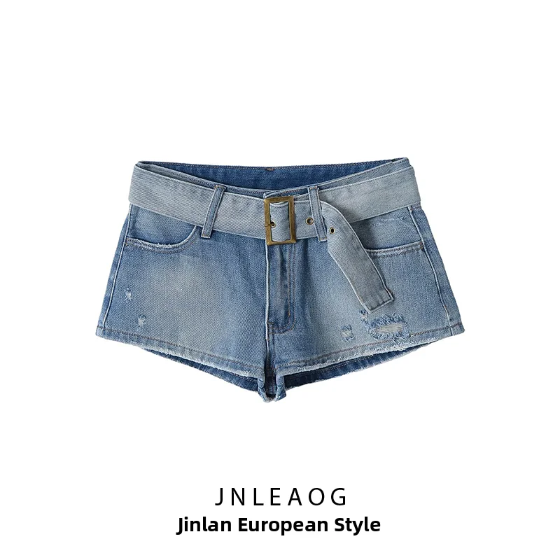 Low Waist Casual Denim Jeans Belted Summer New Women's Fashion JNLEAOG Standard Fit French Style Polyester Zipper Closure
Low Waist Casual Denim Jeans Belted Summer New Women's Fashion JNLEAOG Standard Fit French Style Polyester Zipper Closure