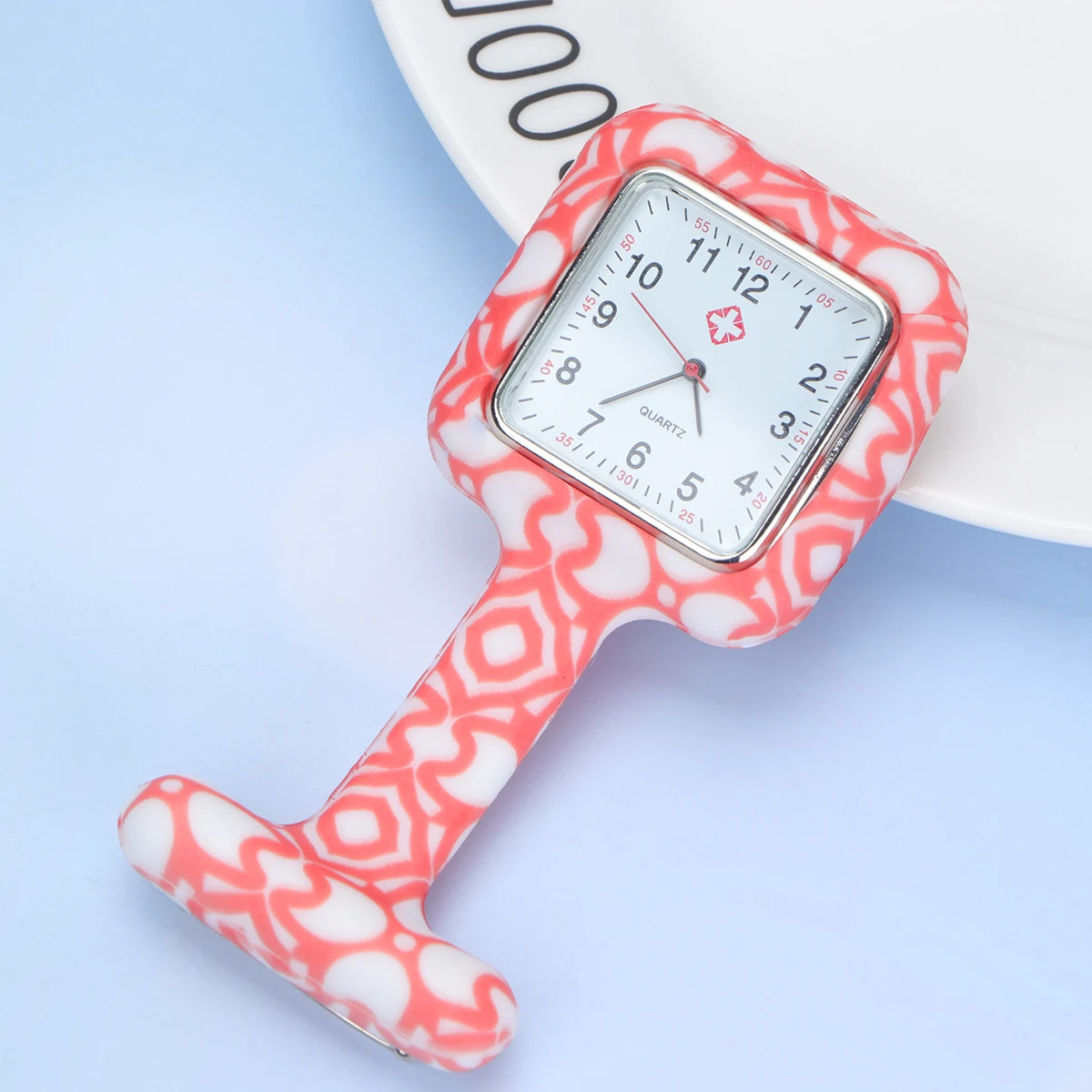 Silicone Pocket Watch for Nurses Doctors Durable Medical Accessories Clear Number Printed Square Hanging Watch Gift
Silicone Pocket Watch for Nurses Doctors Durable Medical Accessories Clear Number Printed Square Hanging Watch Gift