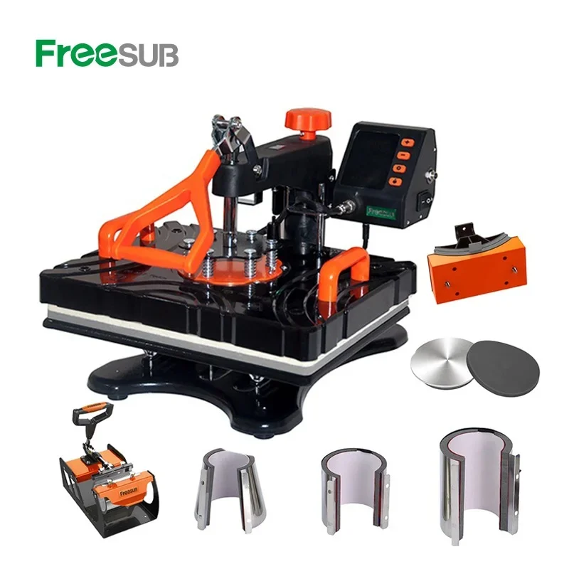 fresub 8 in 1 Heat Press Machine T Shirt Heat Press Machines for T-shirt Hat/cap Mug P8100-8
fresub 8 in 1 Heat Press Machine T Shirt Heat Press Machines for T-shirt Hat/cap Mug P8100-8