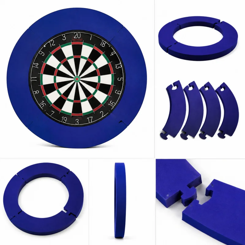 4-Piece Interlocking EVA Dartboard Surround Wall Protector High Density Foam Dart Board Backboard Ring Noise Vibration Reduction
4-Piece Interlocking EVA Dartboard Surround Wall Protector High Density Foam Dart Board Backboard Ring Noise Vibration Reduction