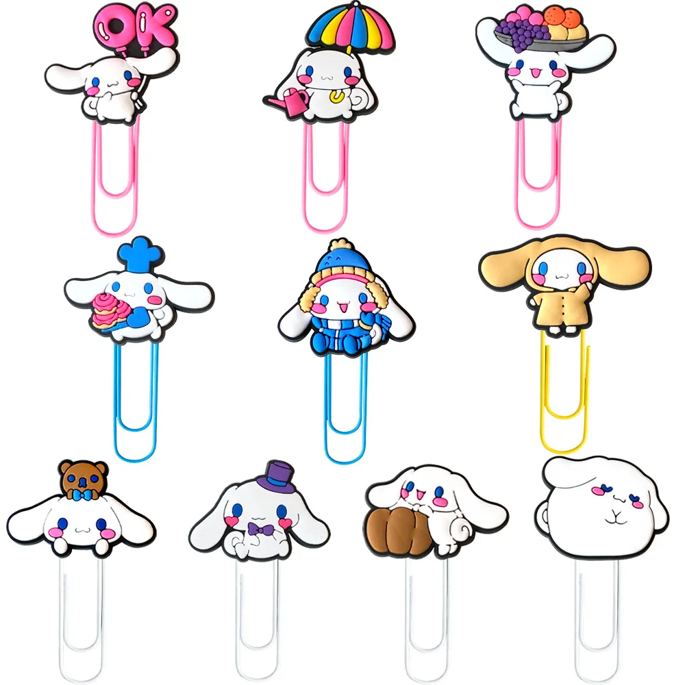 Cinnamoroll Large Paper Clip Office Supplies Creative and Cute PVC Cartoon Bookmark Y2k Fashion Toys Anime Cartoon Frind Kawaii
Cinnamoroll Large Paper Clip Office Supplies Creative and Cute PVC Cartoon Bookmark Y2k Fashion Toys Anime Cartoon Frind Kawaii