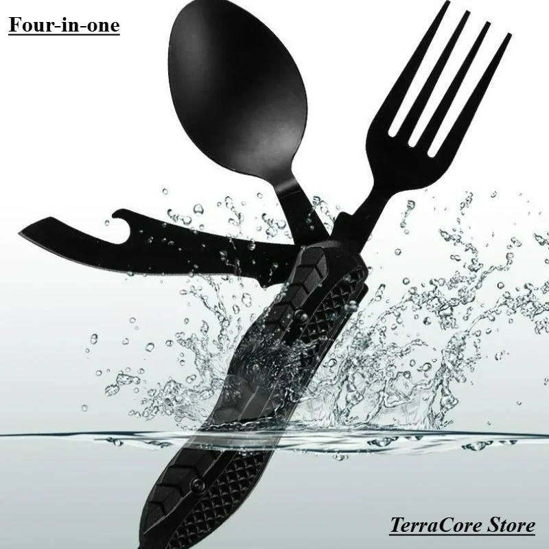 Outdoor Multi-functional Combination Tableware Camping Tool Set Quick-release Folding Fork
Outdoor Multi-functional Combination Tableware Camping Tool Set Quick-release Folding Fork